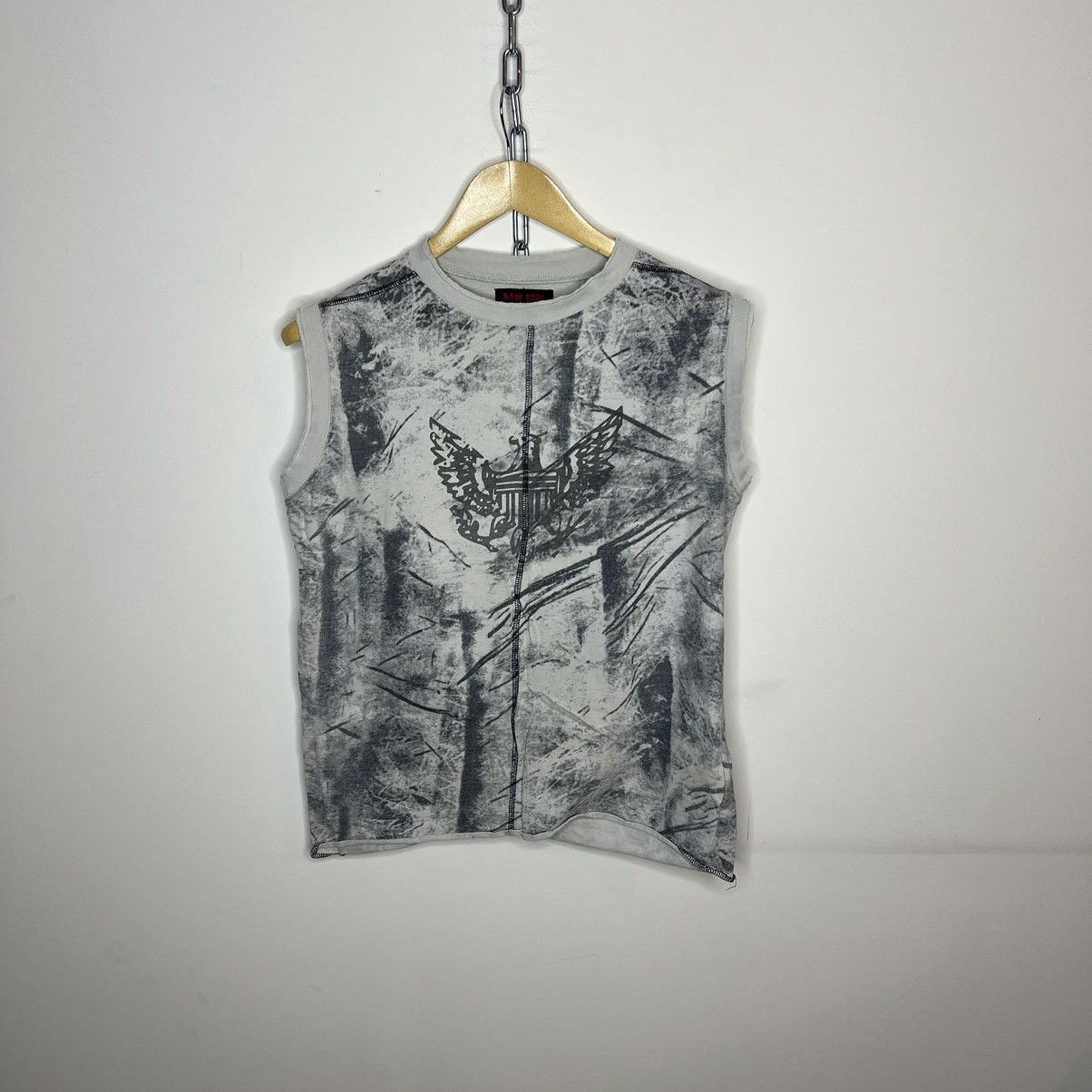 Japanese Brand × Vintage Vintage Y2K Opium Avant Garde Ribbed Sweater Size US M / EU 48-50 / 2 - 1 Thumbnail
