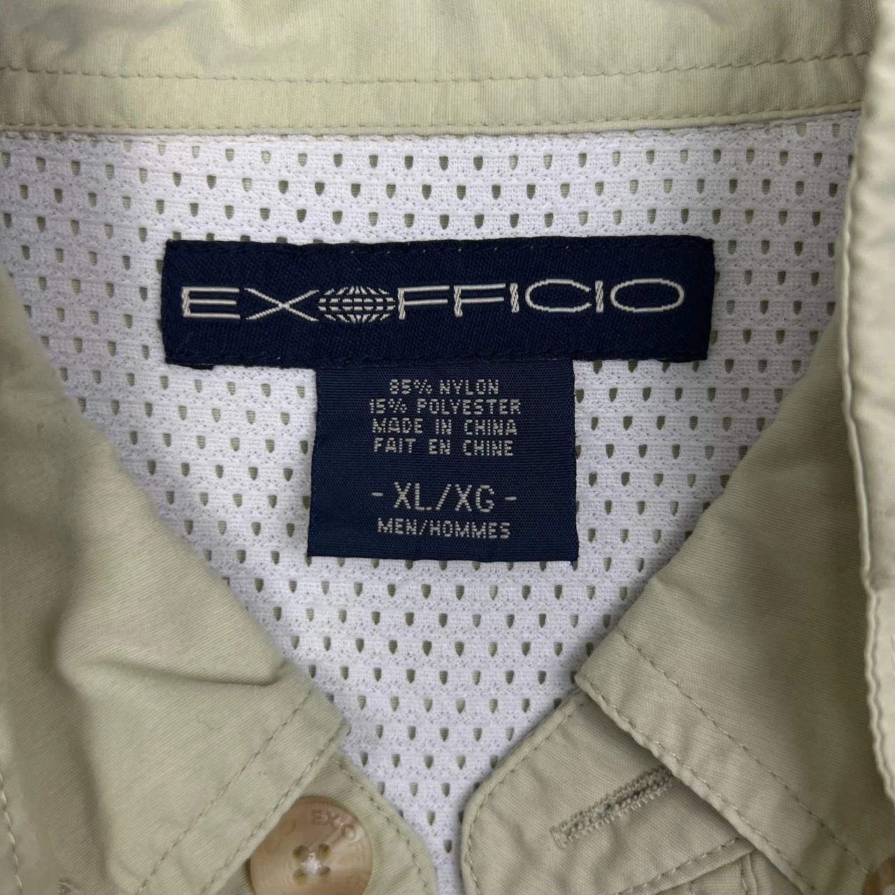 ExOfficio Exofficio Button Up Shirt XL Vented Mesh Fishing Hiking Size US XL / EU 56 / 4 - 3 Thumbnail
