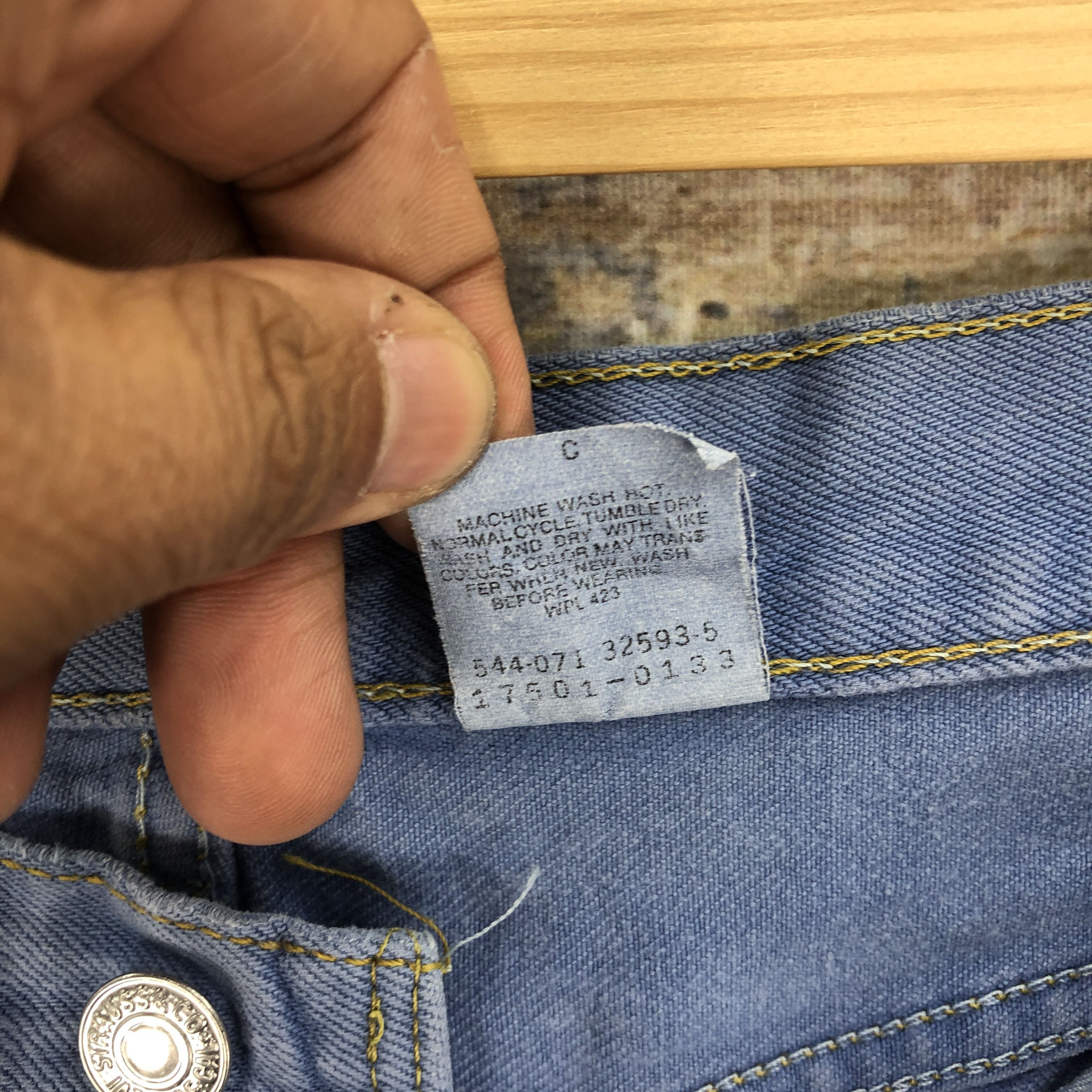 Levi's Vintage Levis 501 Jeans Blue Levi's Button Up Denim Size 24" / US 00 / IT 34 - 9 Thumbnail