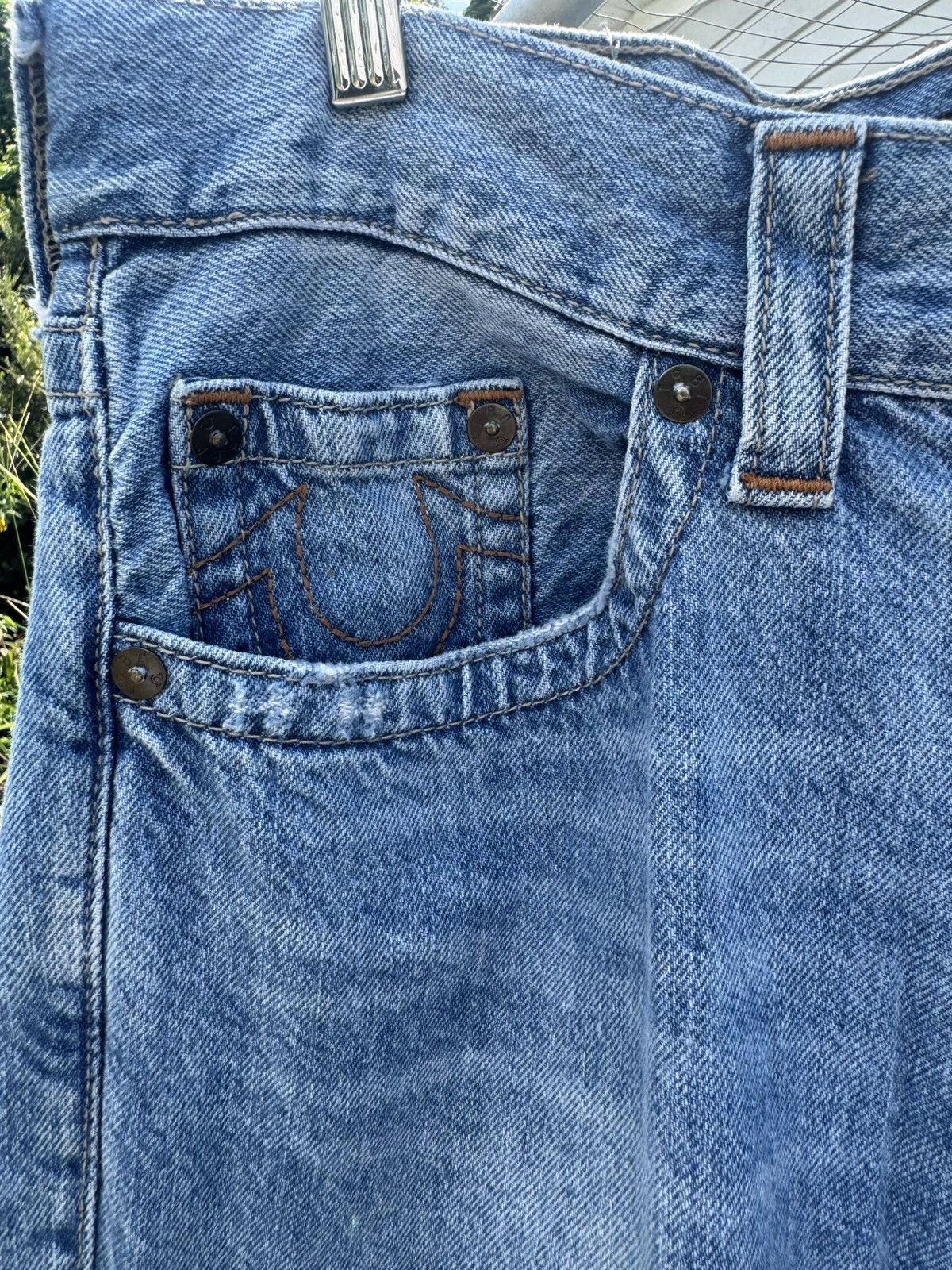 True Religion TRUE RELIGION RICKY STRAIGHT JEANS Size US 33 - 4 Thumbnail