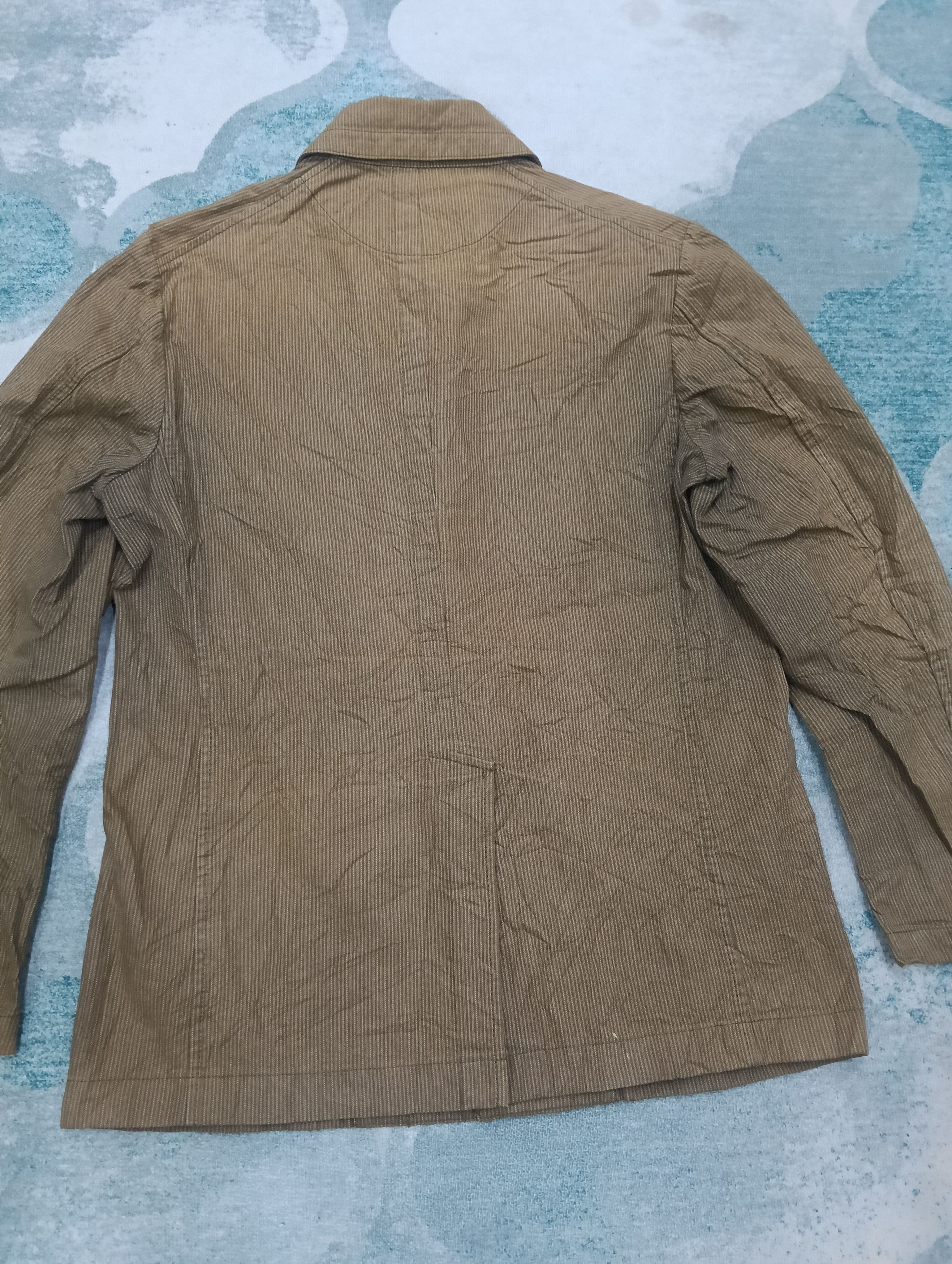 Japanese Brand × Vintage × Yohji Yamamoto All Against Risk By Yohji Yamamoto Like Simple Jacket Size US M / EU 48-50 / 2 - 7 Thumbnail