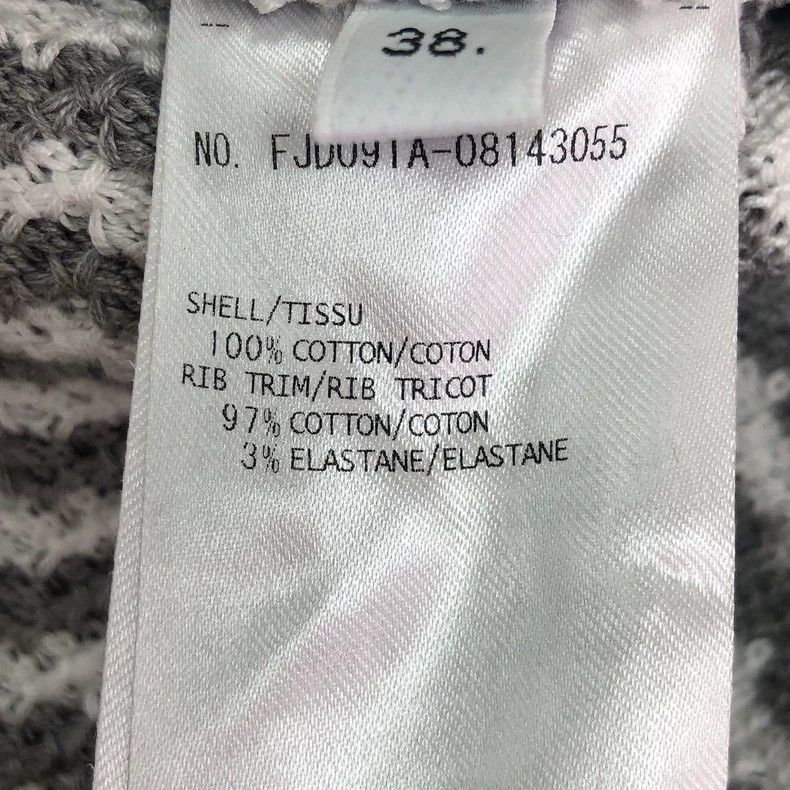 Thom Browne Thom Browne Gray and white striped casual dress Size XS / US 0-2 / IT 36-38 - 6 Thumbnail