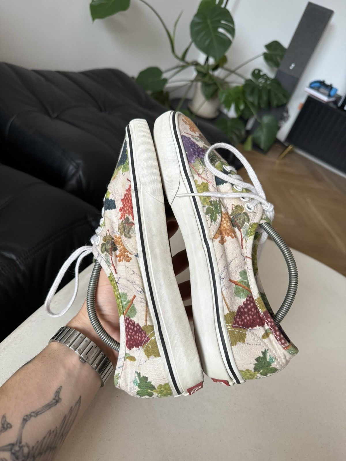 Vans Kenzo x Vans Authentic Rare Print Vintage Y2K Collab Skate Size US 8.5 / EU 41-42 - 6 Thumbnail
