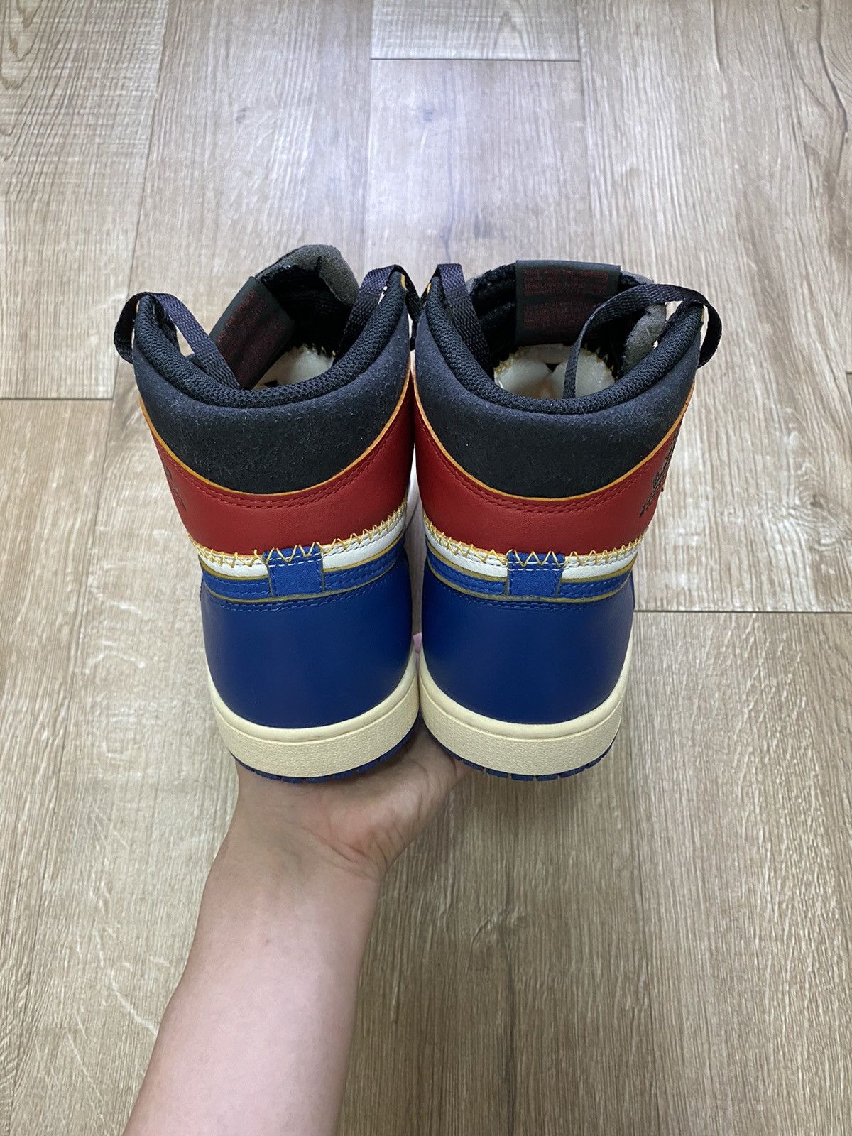 Nike Nike Union AJ1 Storm Blue Size US 8 / EU 41 - 7 Thumbnail