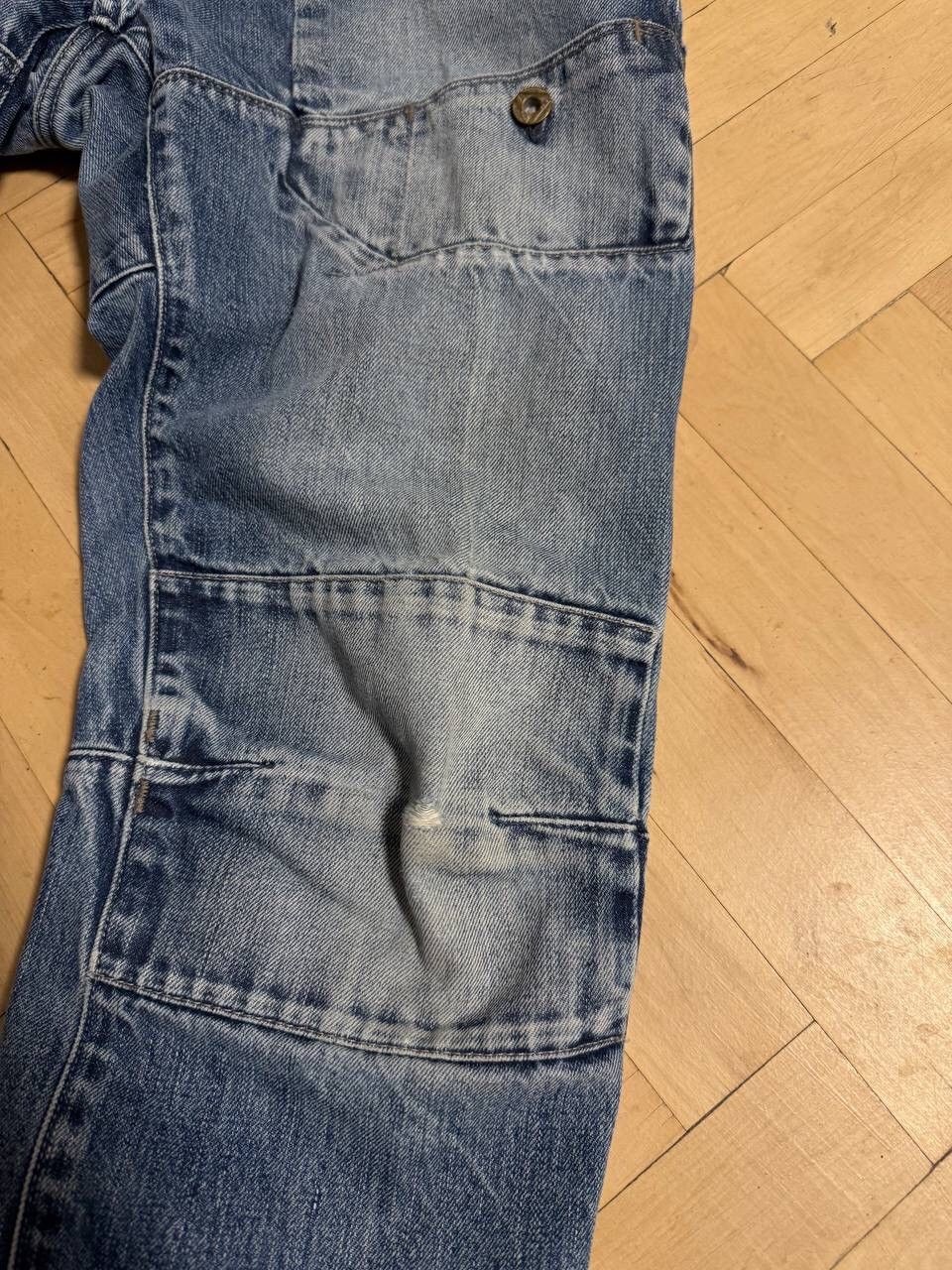 G-Star Vintage G-star Denim Cargo Y2K Avant Garde Jeans Size US 32 / EU 48 - 4 Thumbnail