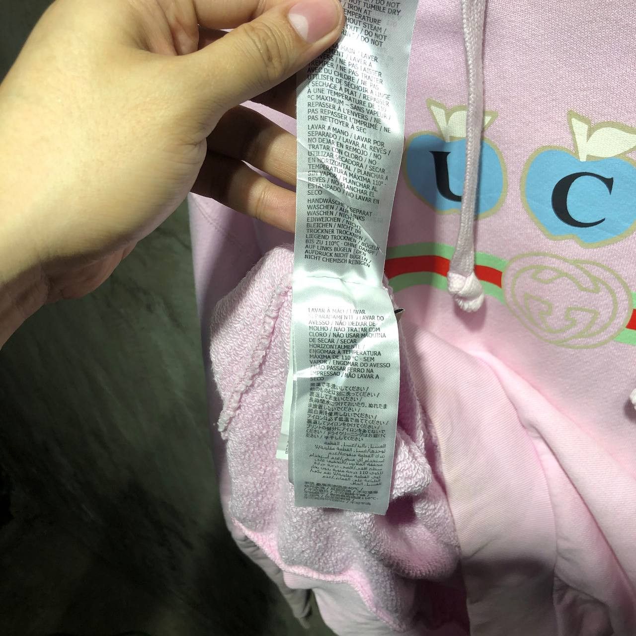 Gucci Gucci Apple Logo Pull over hoodie Size US M / EU 48-50 / 2 - 13 Thumbnail