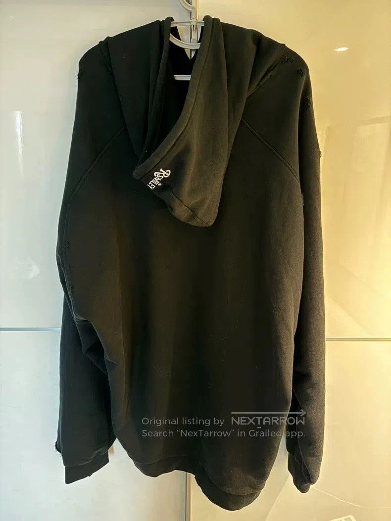 Raf Simons Raf Simons Oversized Hoodie with Smiley Face. Size US L / EU 52-54 / 3 - 2 Thumbnail