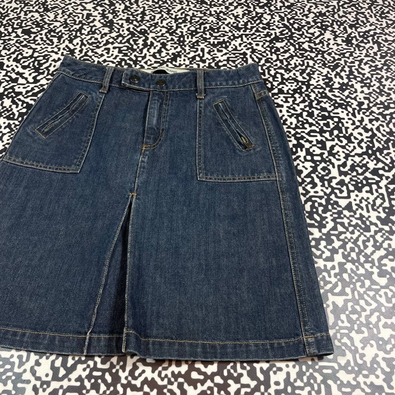 Gap Vintage Y2K GAP Denim Casual Retro Midi Skirt Size 26" / US 2 / IT 38 - 7 Thumbnail