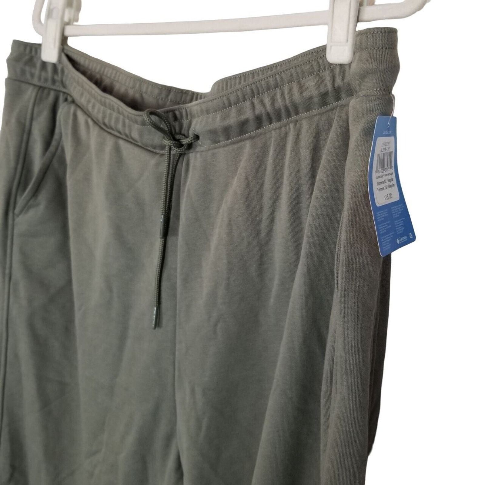 Columbia Columbia Womens Logo II French Terry Joggers Size XL Green Size 38" / US 16 / IT 52 - 6 Thumbnail
