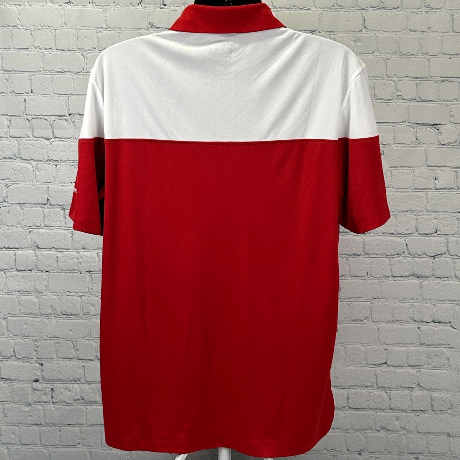 Columbia Toronto Raptors Polo Shirt Red Columbia Golf Omni Wick XL Size US XL / EU 56 / 4 - 3 Thumbnail