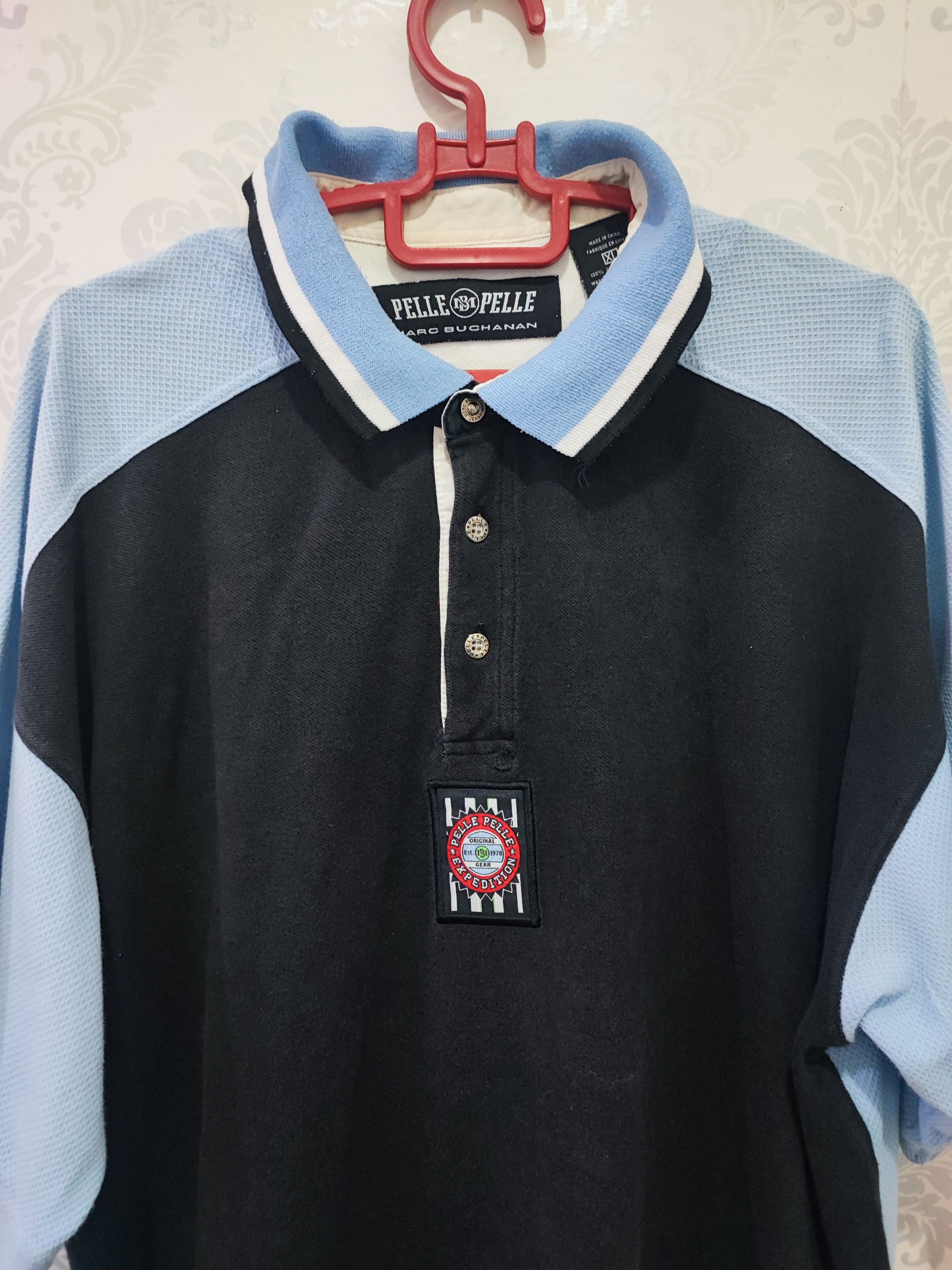 Pelle Pelle Vintage Pelle Pelle Marc Buchanan Oversized Shirt Size US XL / EU 56 / 4 - 4 Thumbnail