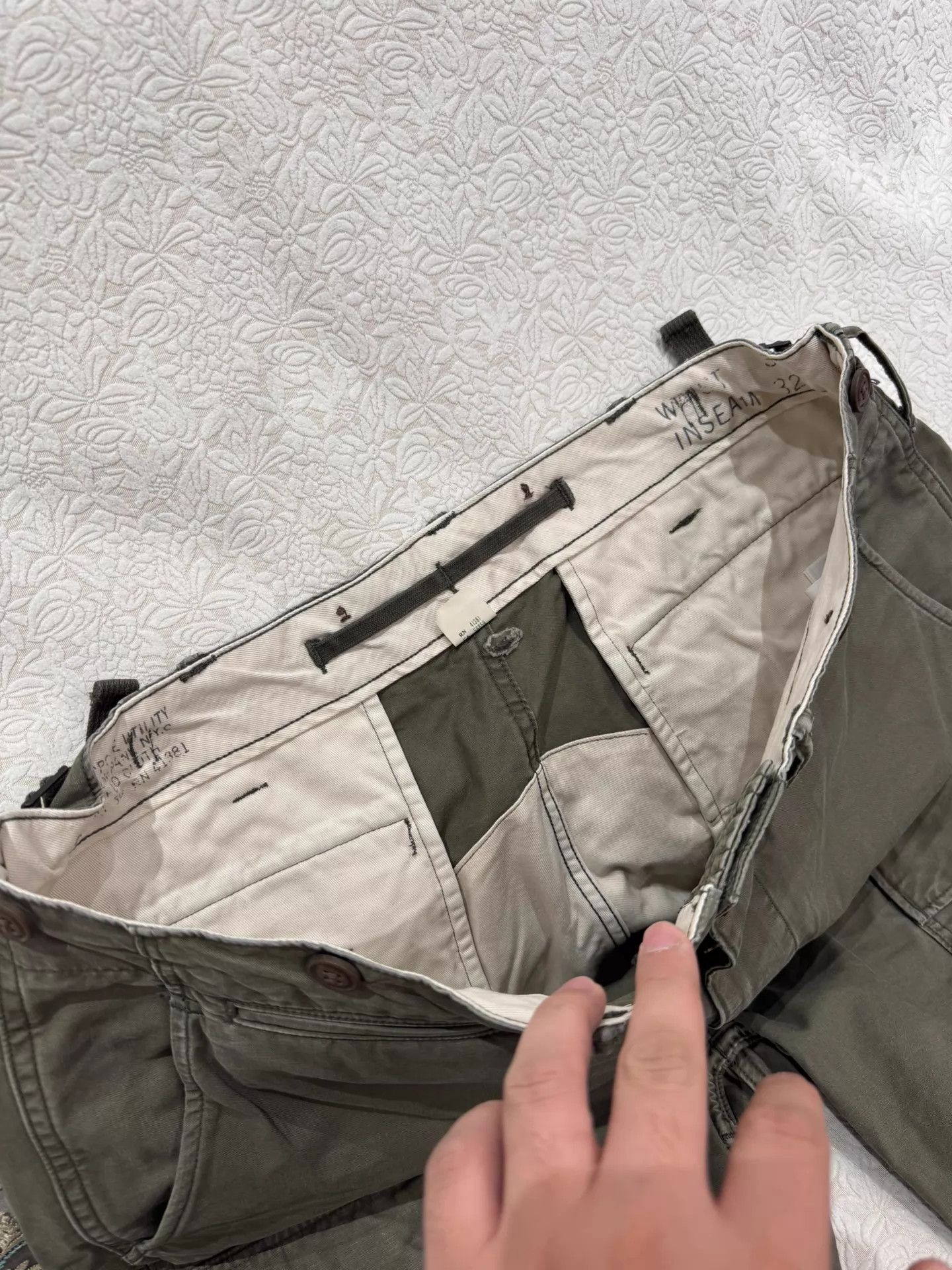RRL Ralph Lauren DOUBLE RL SS22 Slim Work Pants Men's Green 34x32 Size US 34 / EU 50 - 5 Thumbnail