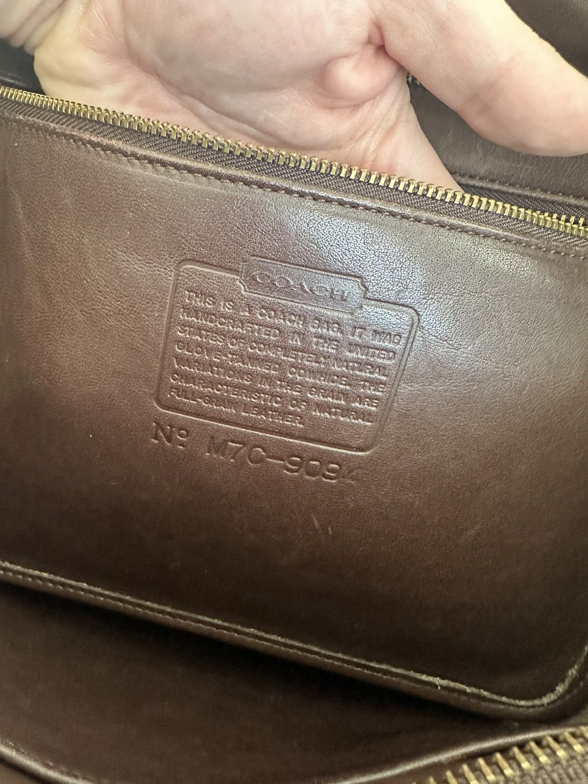 Coach Vintage Coach Glove Leather Bag Size ONE SIZE - 6 Thumbnail