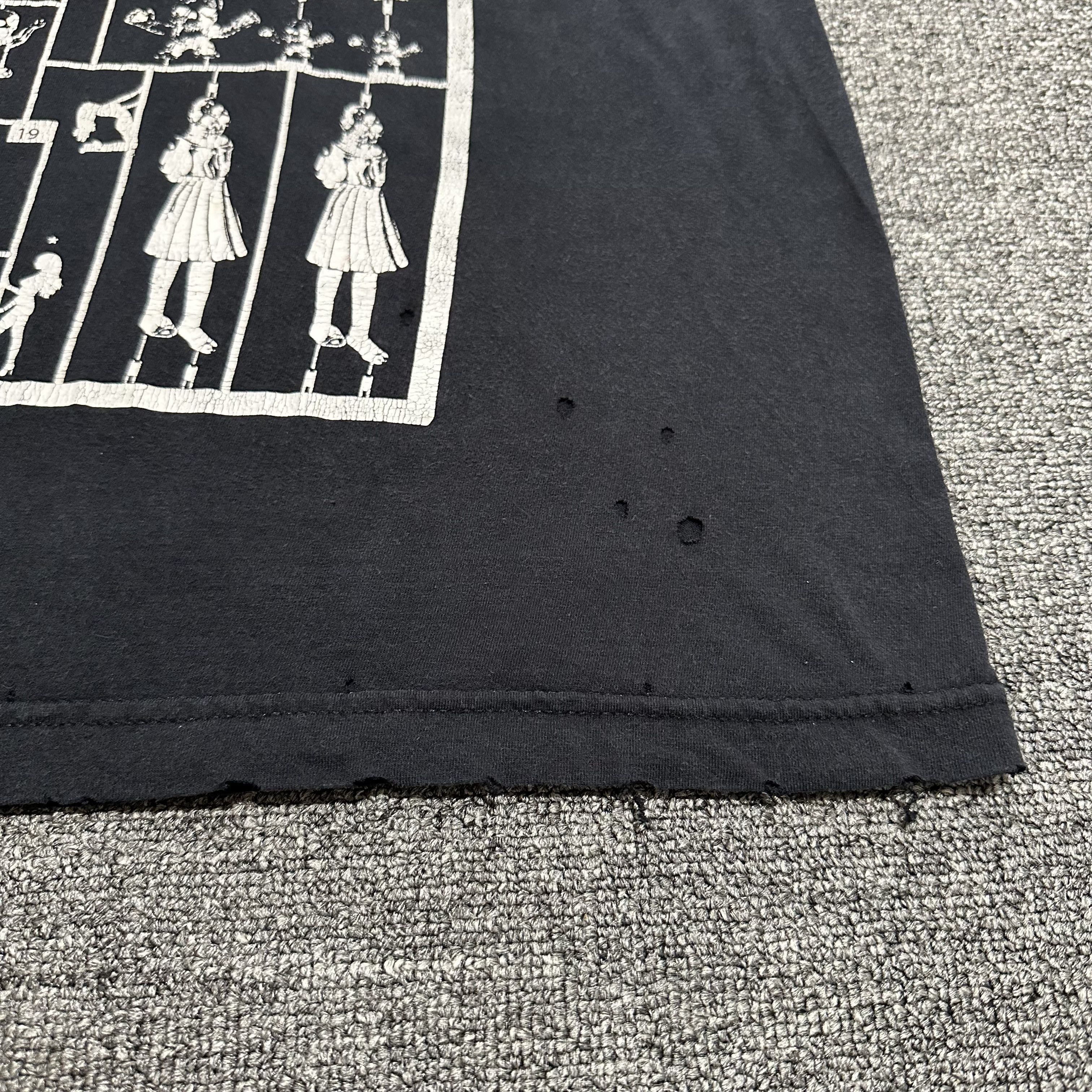 Chrome Hearts Chrome Hearts Foti Distressed Tee Size US M / EU 48-50 / 2 - 5 Thumbnail