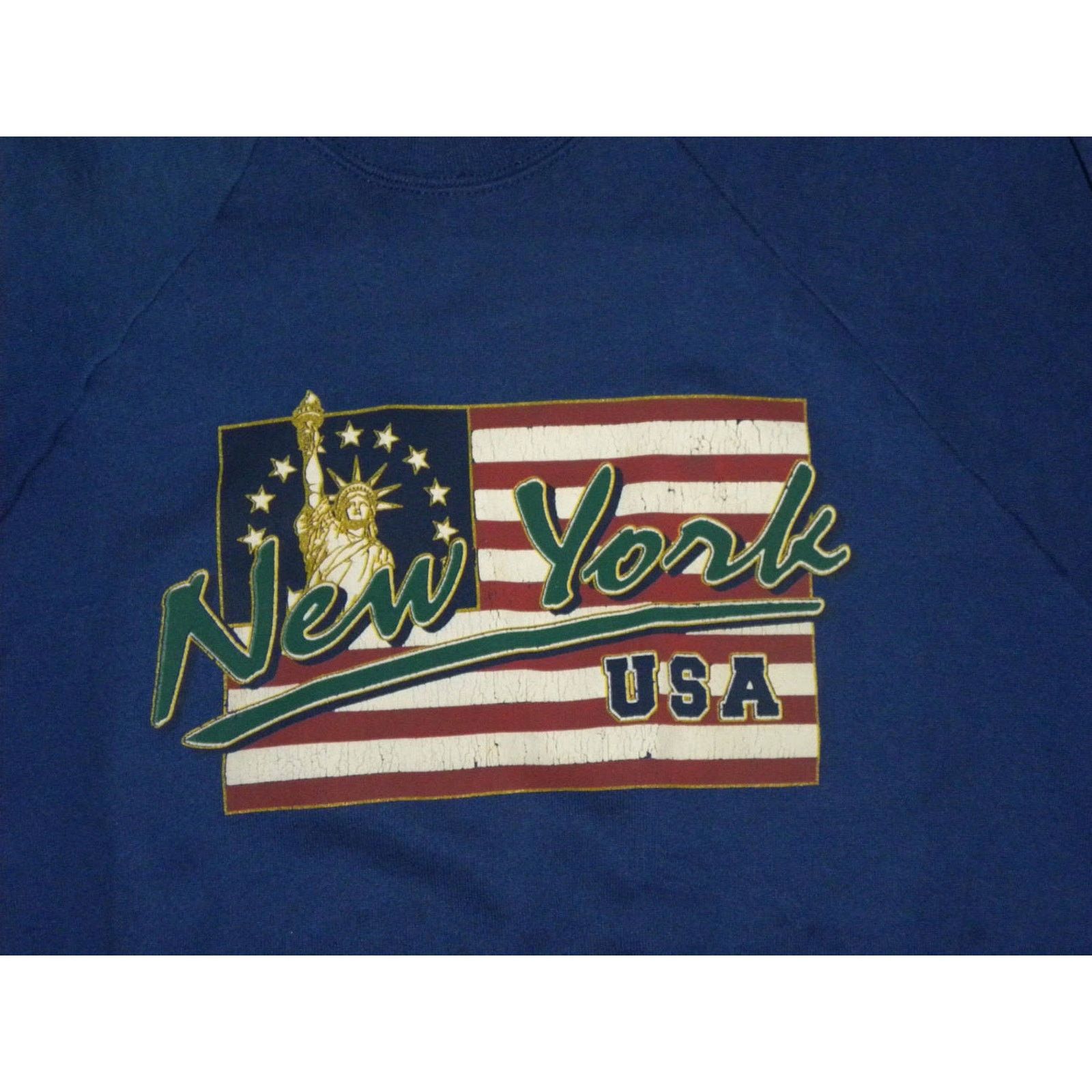 Vintage 80s NYC Sweatshirt | Made USA New York City Destination XL Size US XL / EU 56 / 4 - 2 Thumbnail