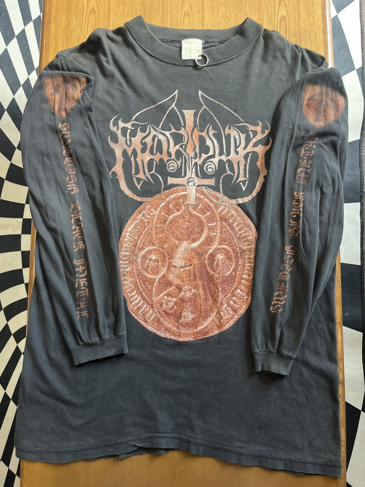 Band Tees Vintage MAR DUK SWEDISH BLACK METAL 98’s Tshirt Size US XL / EU 56 / 4 - 8 Thumbnail