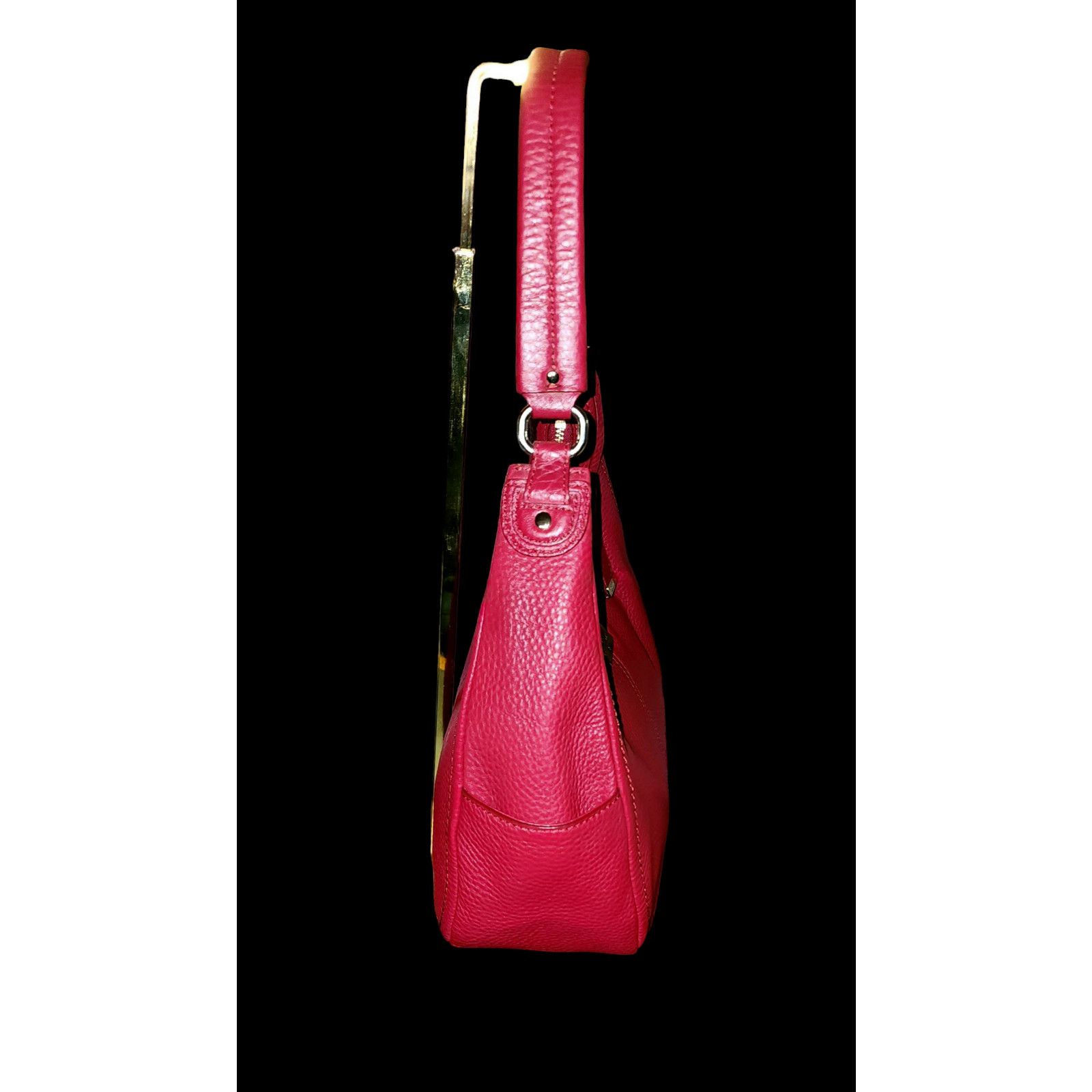 Cole Haan Cole Haan Red Leather Tote Bag Size ONE SIZE - 5 Thumbnail