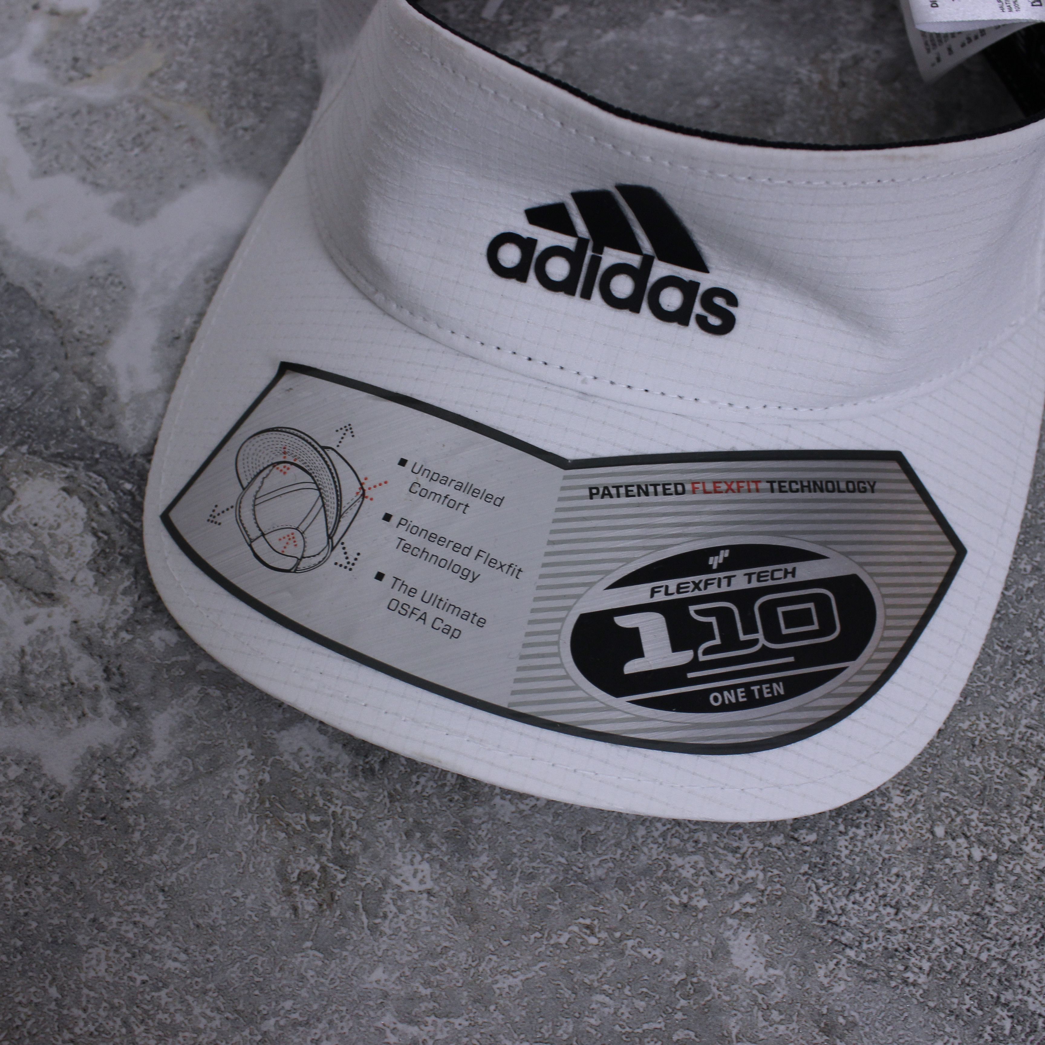 Adidas Adidas Flexfit 110 Sports Visor OSFA Cap vintage Size ONE SIZE - 11 Thumbnail