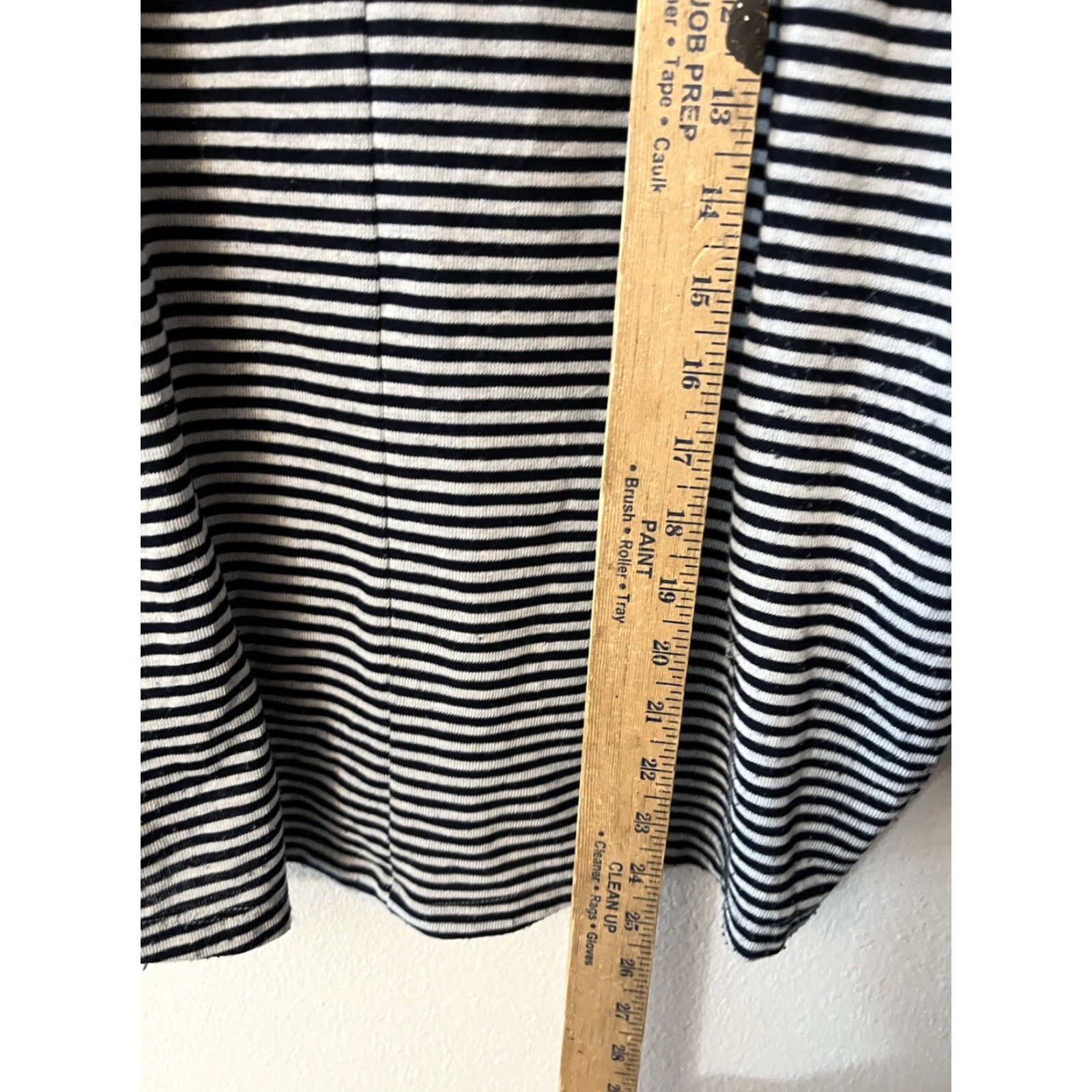 Loft VINTAGE Loft Women’s Pullover Long Sleeve Striped Blouse Size PM Blue Size M / US 6-8 / IT 42-44 - 4 Thumbnail