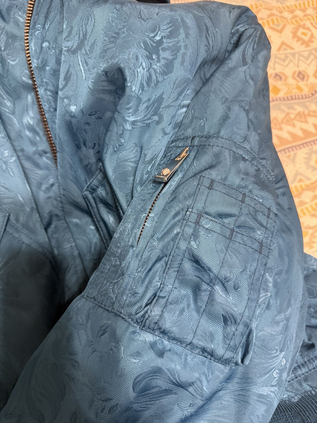 Versace Versace Barocco Bomber Jacket Size US M / EU 48-50 / 2 - 3 Thumbnail