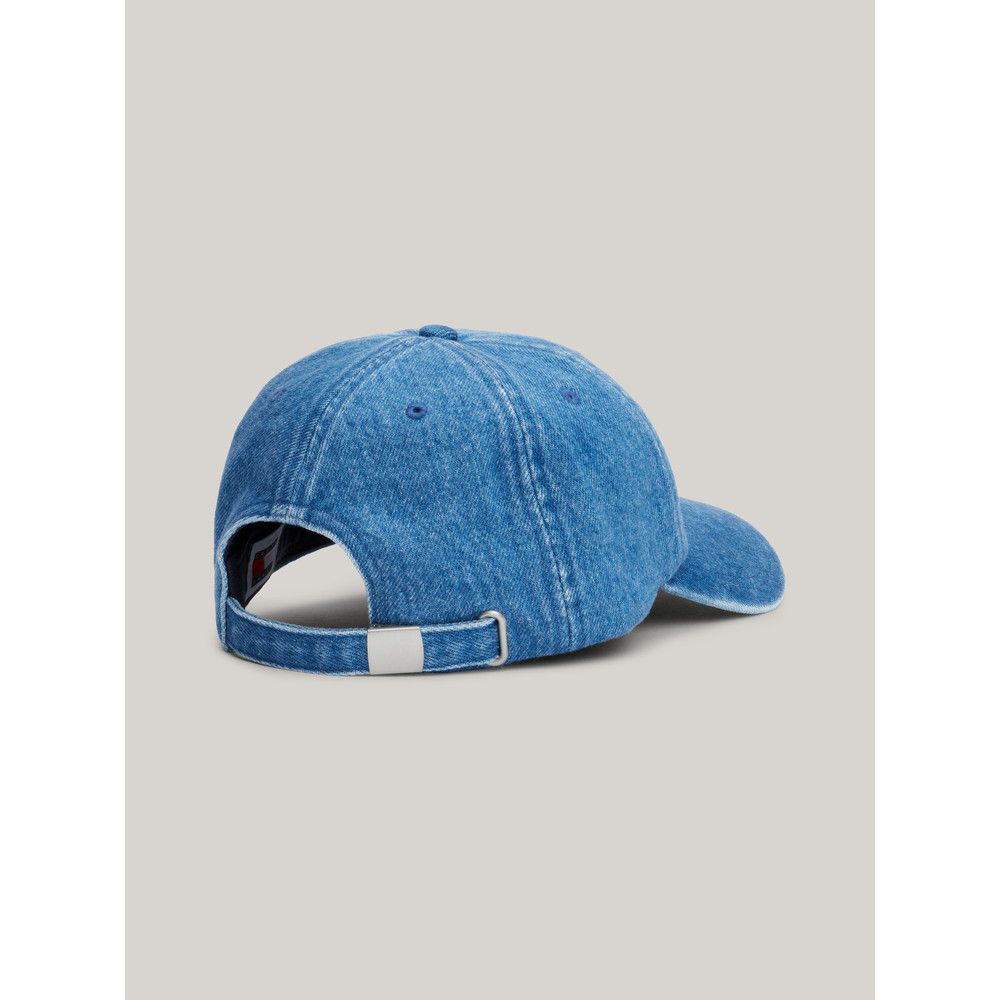 Tommy Hilfiger TOMMY HILFIGER Heritage Faded Denim Baseball Cap Women Size ONE SIZE - 2 Thumbnail