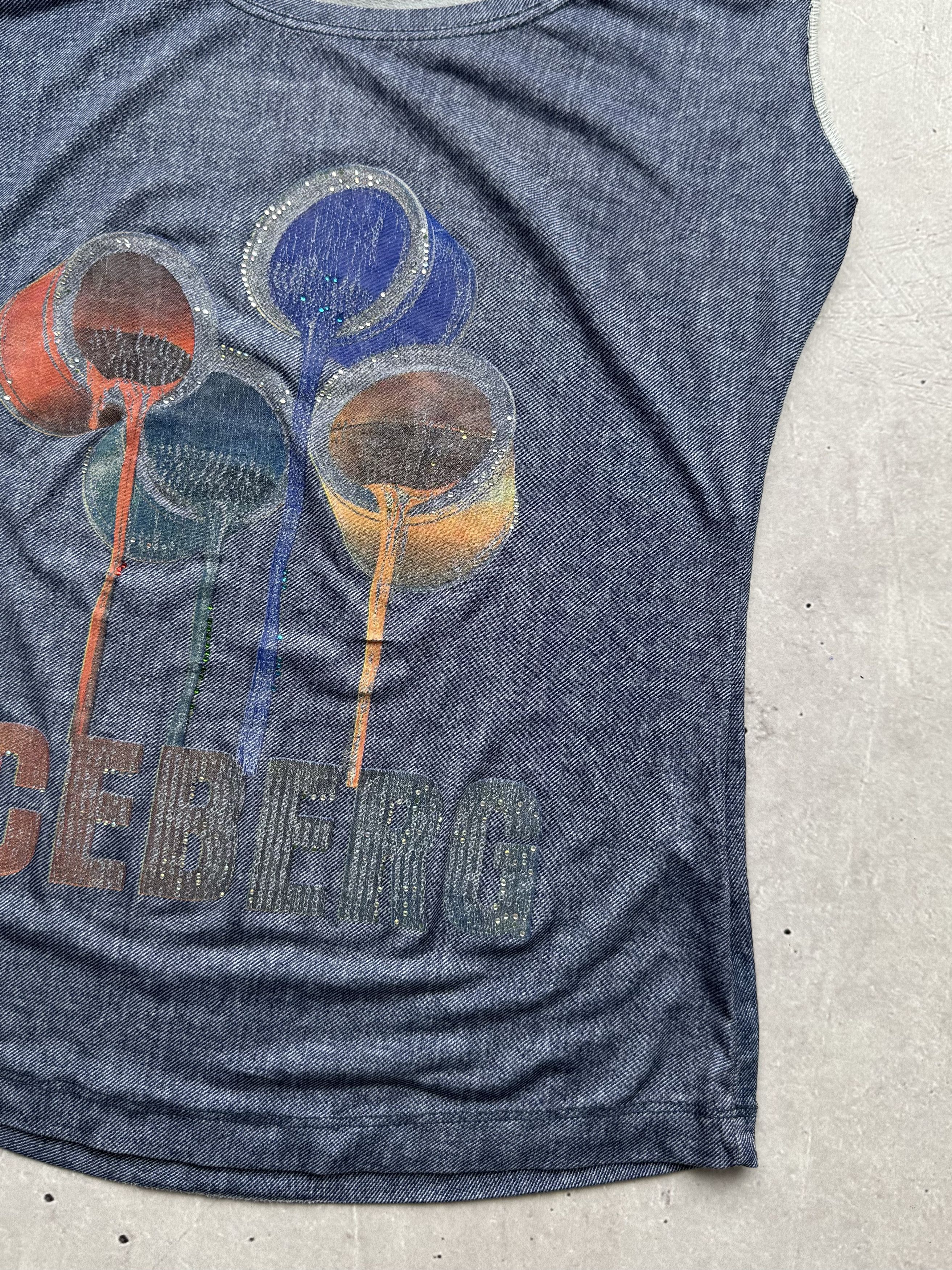 Iceberg × Vintage IceBerg Vintage Tank Top Size S / US 4 / IT 40 - 3 Thumbnail