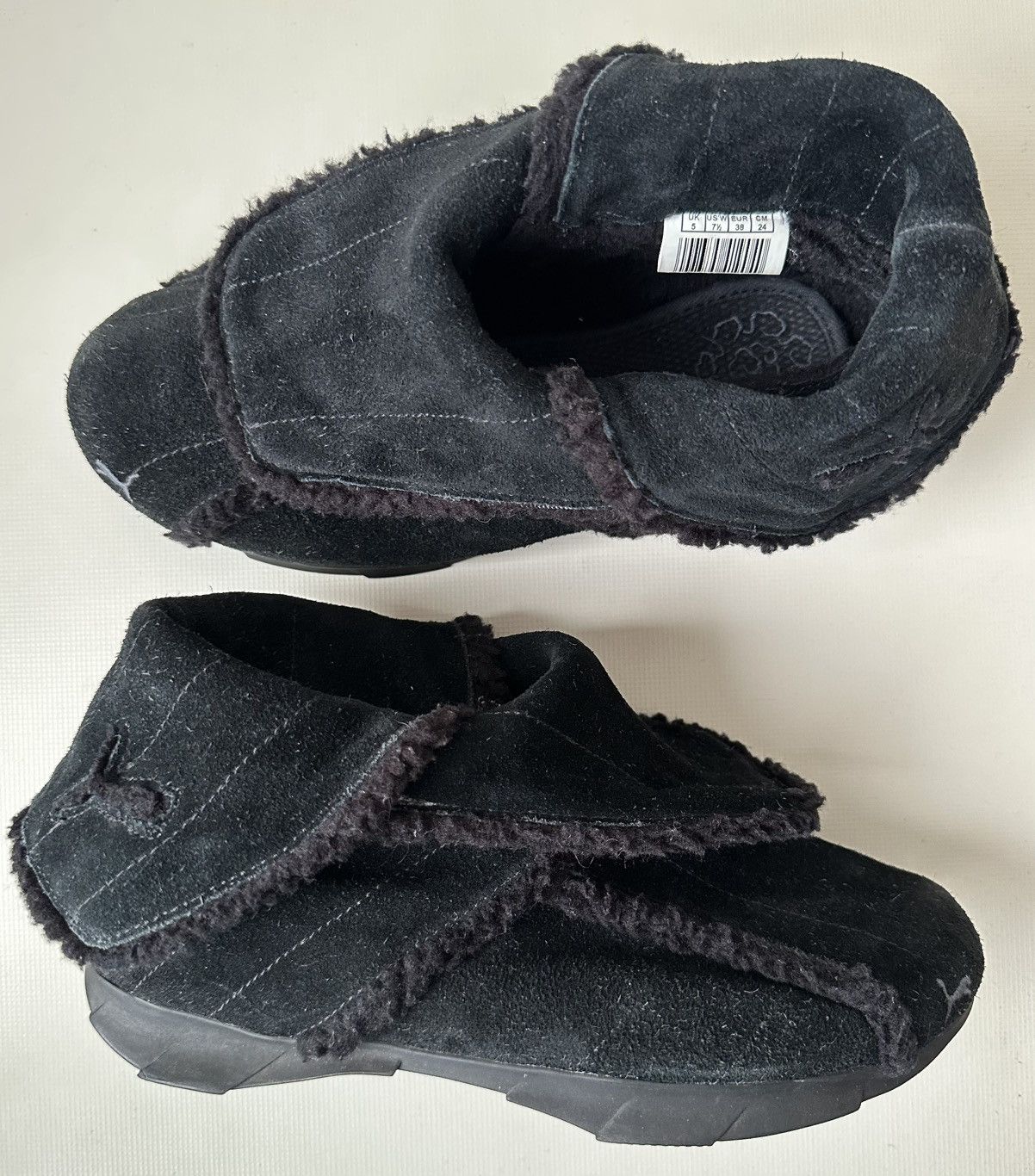 Puma Puma Yutori Fuyu (2007) black suede sneakers archive japan Size US 8 / IT 38 - 2 Thumbnail