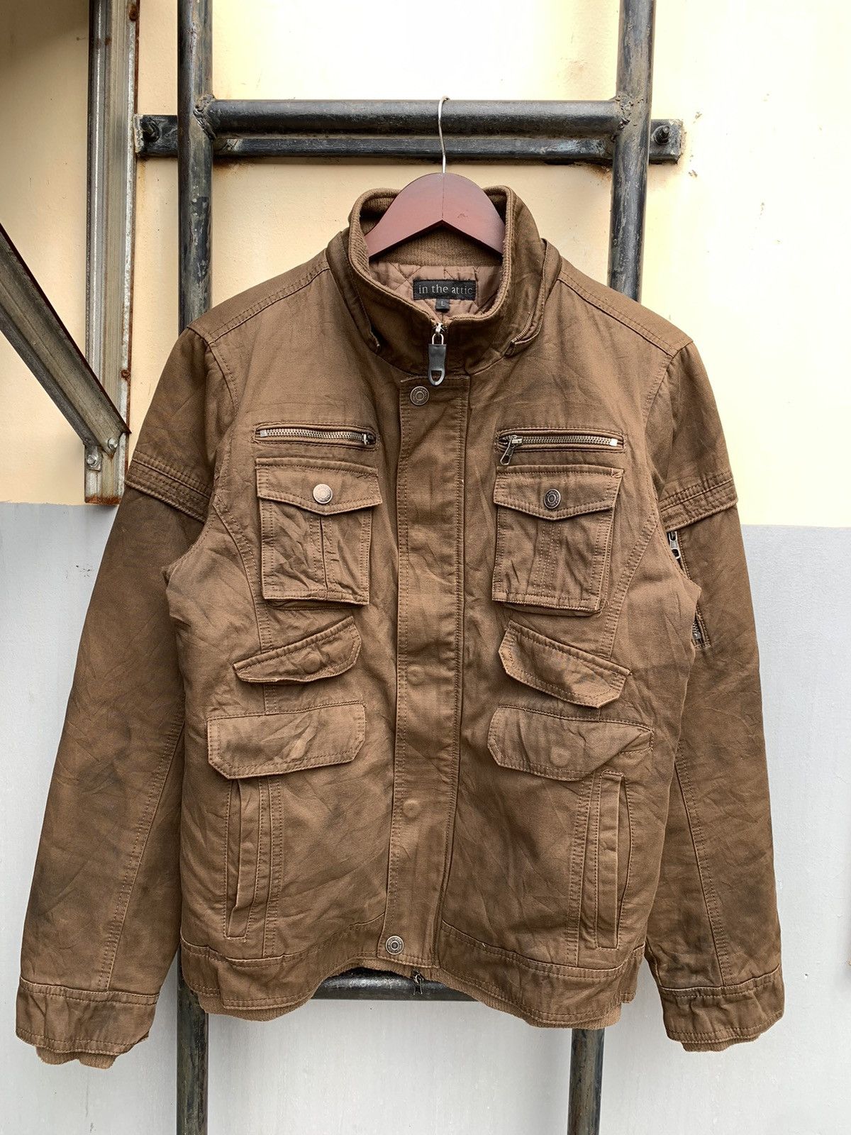 In The Attic Rare In The Attic Multi Pocket Like Detroit Carrhart Jacket Size US L / EU 52-54 / 3 - 12 Thumbnail