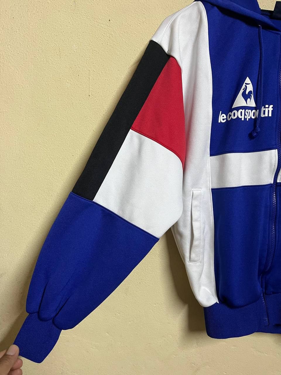 Le Coq Sportif Vintage 90s Lecoq Sportif Sweater Hoodie Size US M / EU 48-50 / 2 - 7 Thumbnail