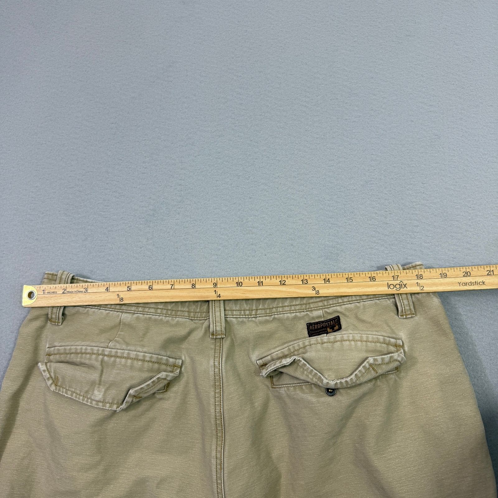 Aeropostale Vintage Aeropostale Cargo Shorts Men's 38 Tan 11" Inseam Size US 38 / EU 54 - 8 Thumbnail