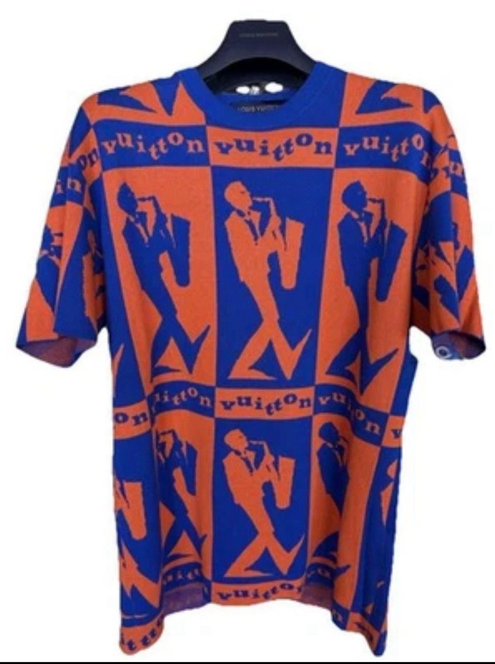 Louis Vuitton Louis Vuitton Jazz Flyers Knit S/S Shirt Size US S / EU 44-46 / 1 - 1 Thumbnail