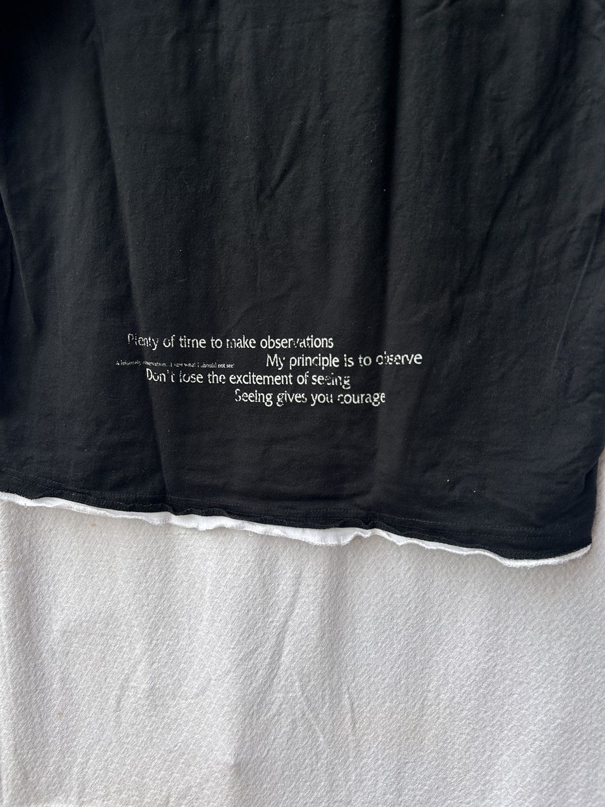 Hysteric Glamour × If Six Was Nine × Japanese Brand Vampire Free Beat Poem Tee Size US L / EU 52-54 / 3 - 3 Thumbnail
