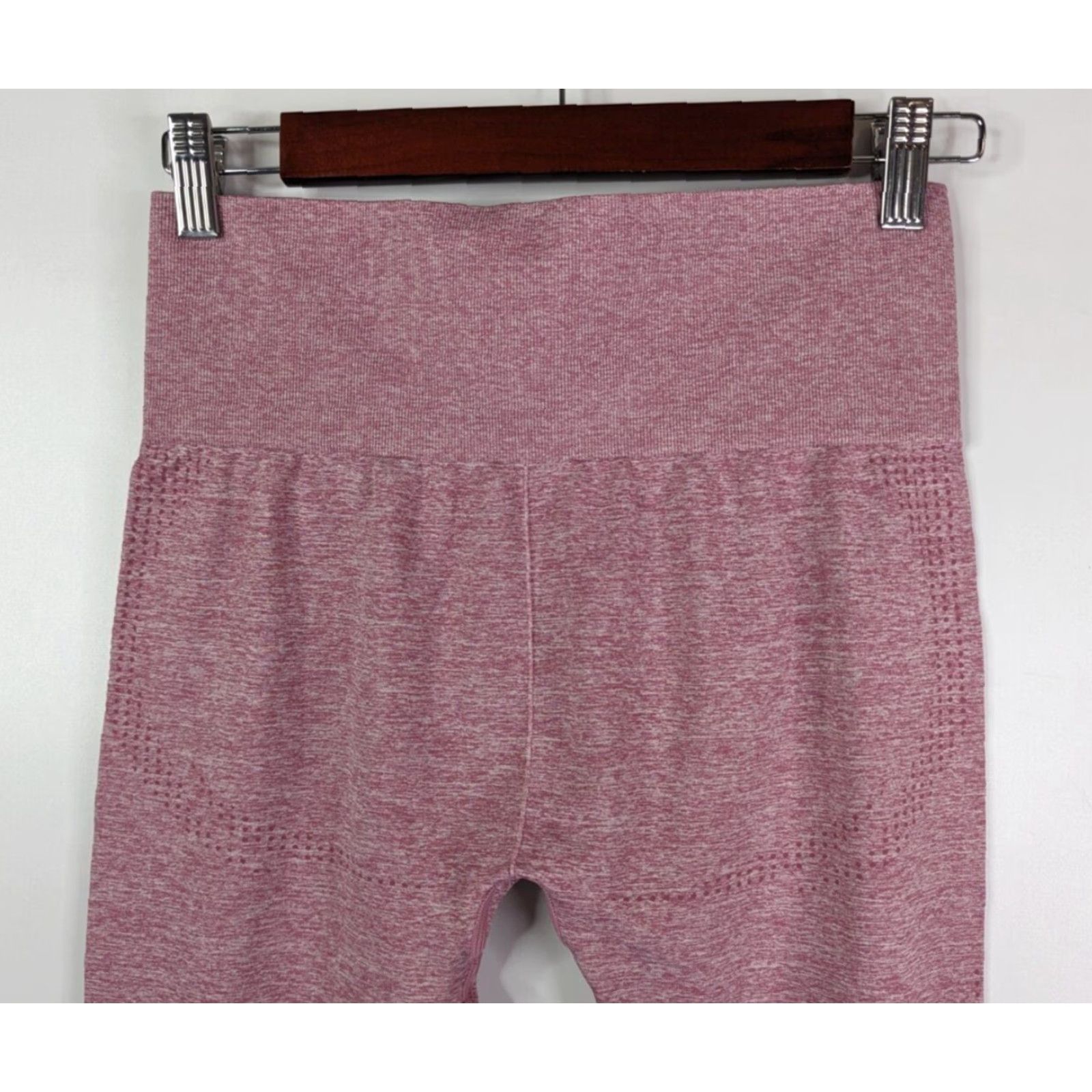 Gymshark Gymshark Leggings Women S Pink Seamless Vital Contour Compression Activewear Logo 90s? Size 28" / US 6 / IT 42 - 5 Thumbnail