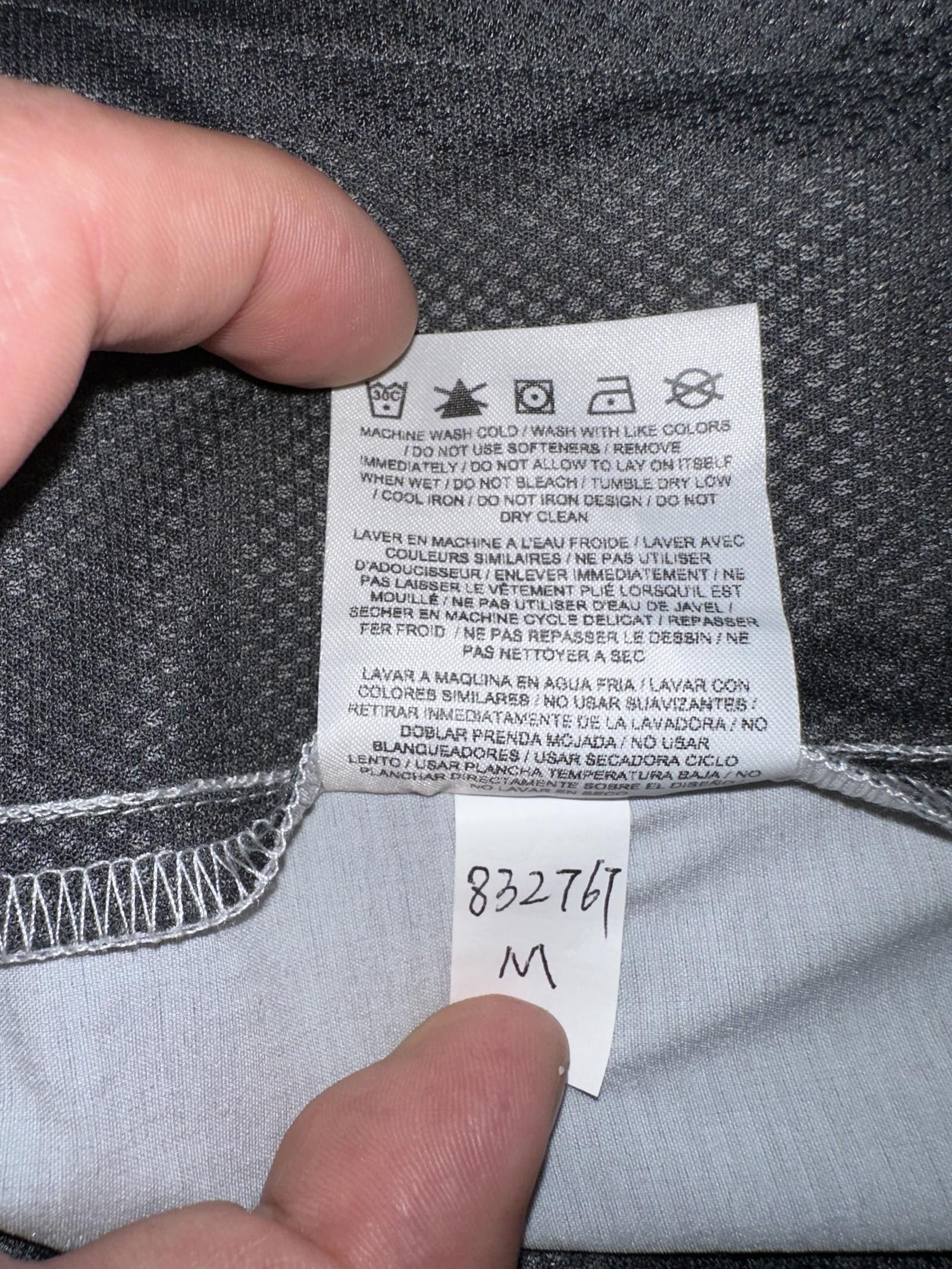 Nike Nike Golf Big Kids (Boy’s) Dri Fit Standard Fit Gray Black Striped Shorts Sample Size US 26 / EU 42 - 12 Thumbnail