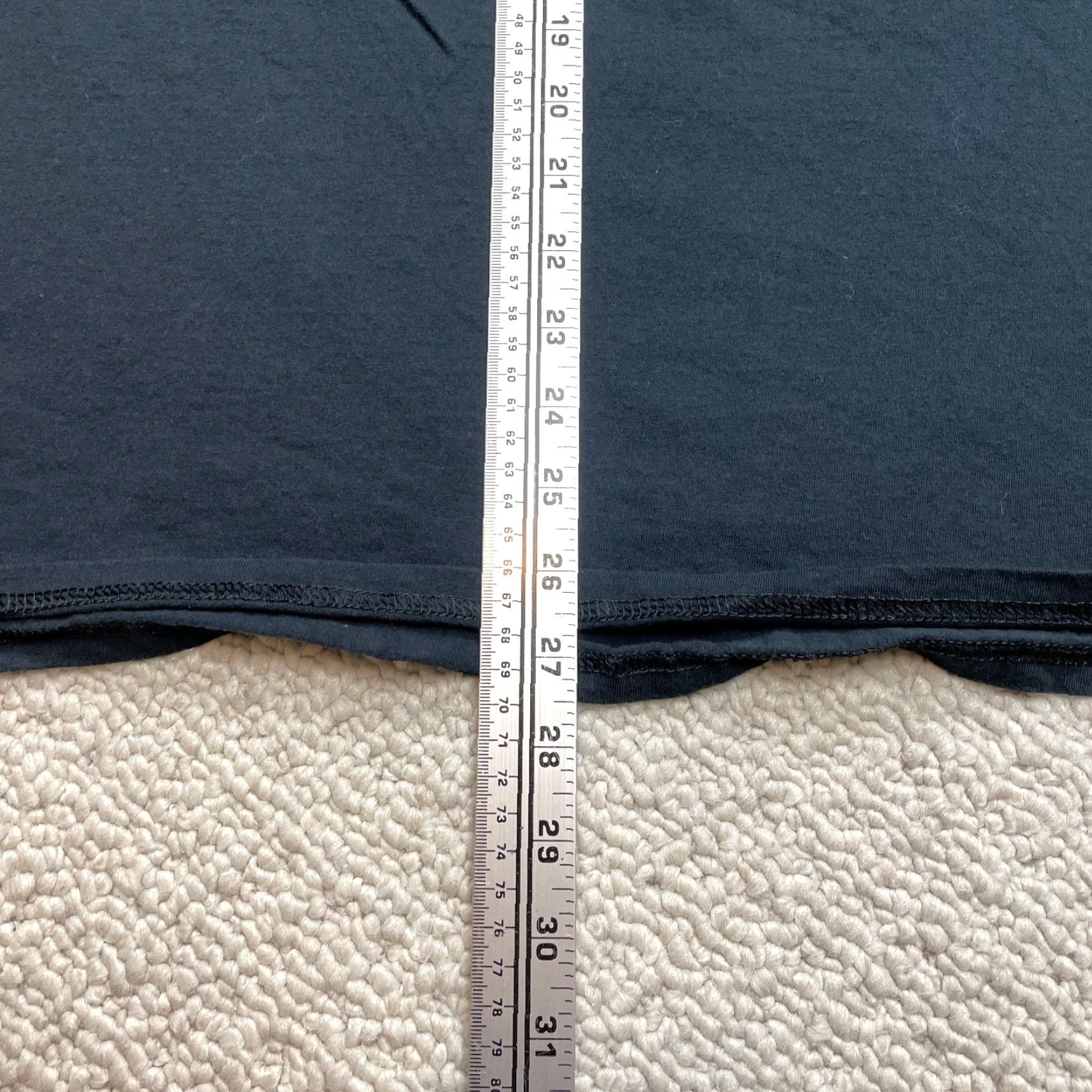 Fruit Of The Loom Fruit of the Loom Shirt Mens 2XL Black Cotton Adult Basic Long Sleeve Crew Tee Size US XXL / EU 58 / 5 - 6 Thumbnail