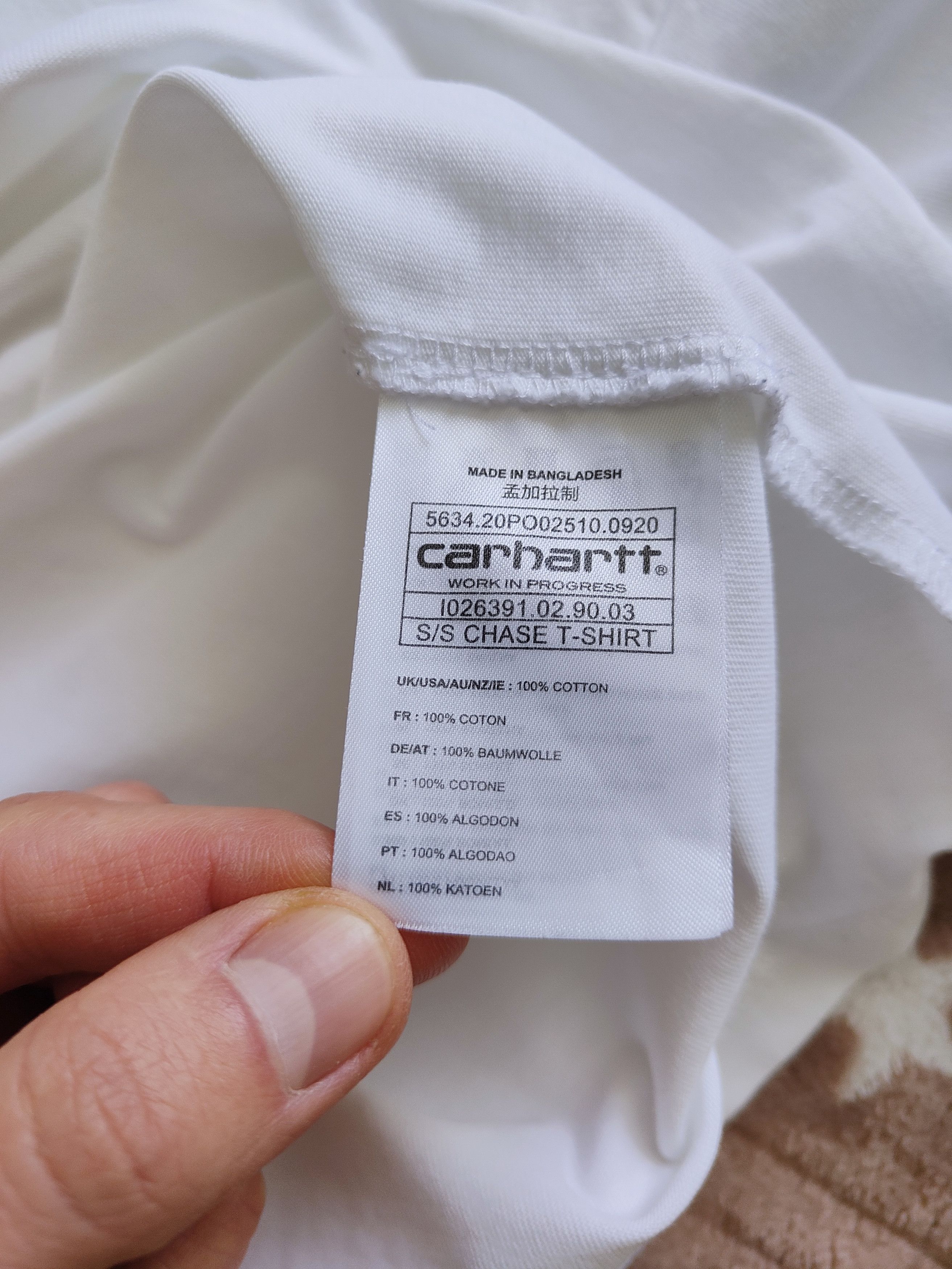 Carhartt Carhartt Wip Chase T-shirt Size US XL / EU 56 / 4 - 4 Thumbnail