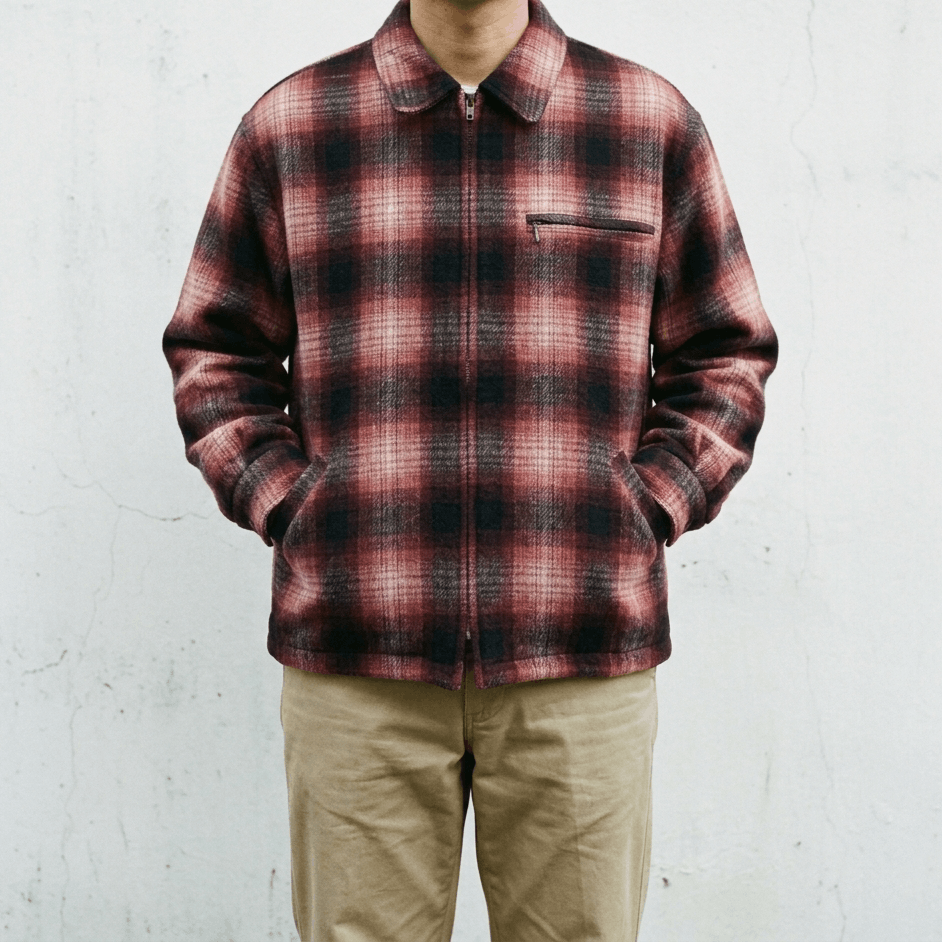McGregor Vintage McGregor Checked Zipper Outdoor Quilted Jacket Size US M / EU 48-50 / 2 - 1 Thumbnail
