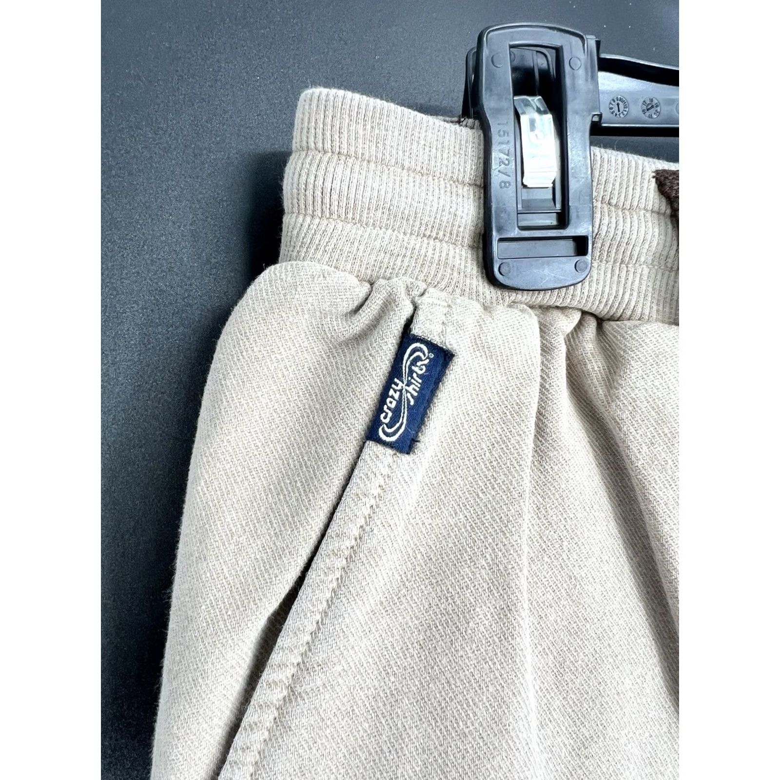 Vintage VINTAGE Crazy Shirts Hawaii Kona Coffee Dyed Jogger Sweatpants Mens L Beige Drawstring Canvas Cotton Logo Embroidered Tapered Beach 90s USA Pants Size US L / EU 52-54 / 3 - 4 Thumbnail