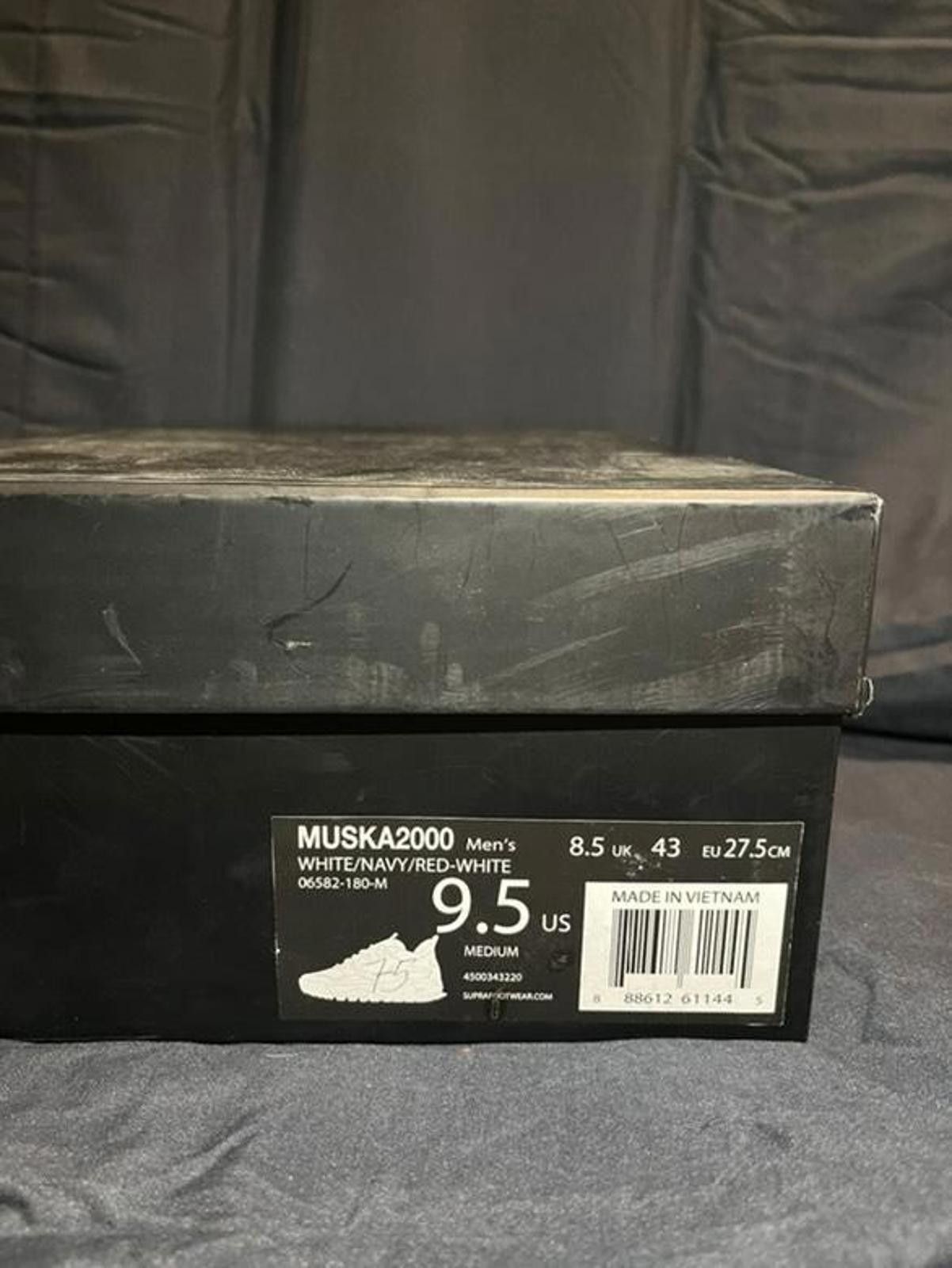 Supra Rare Supra Muska 2000 - Skate Shoe Size 9.5 (NEW) Size US 9.5 / EU 42-43 - 9 Thumbnail