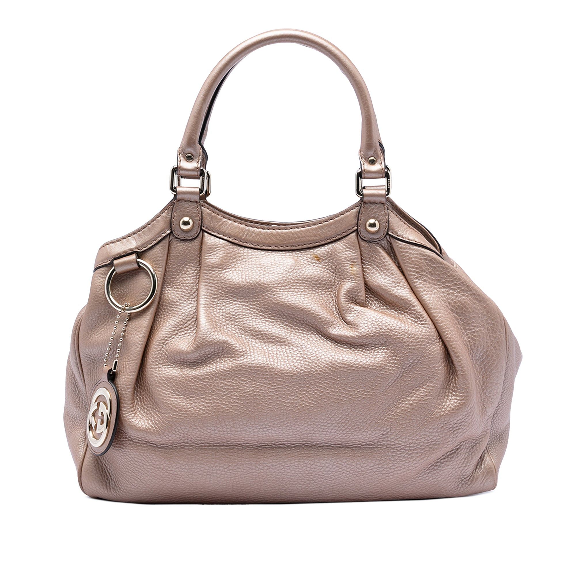 Gucci Medium Metallic Calfskin Sukey Tote Size ONE SIZE - 1 Thumbnail