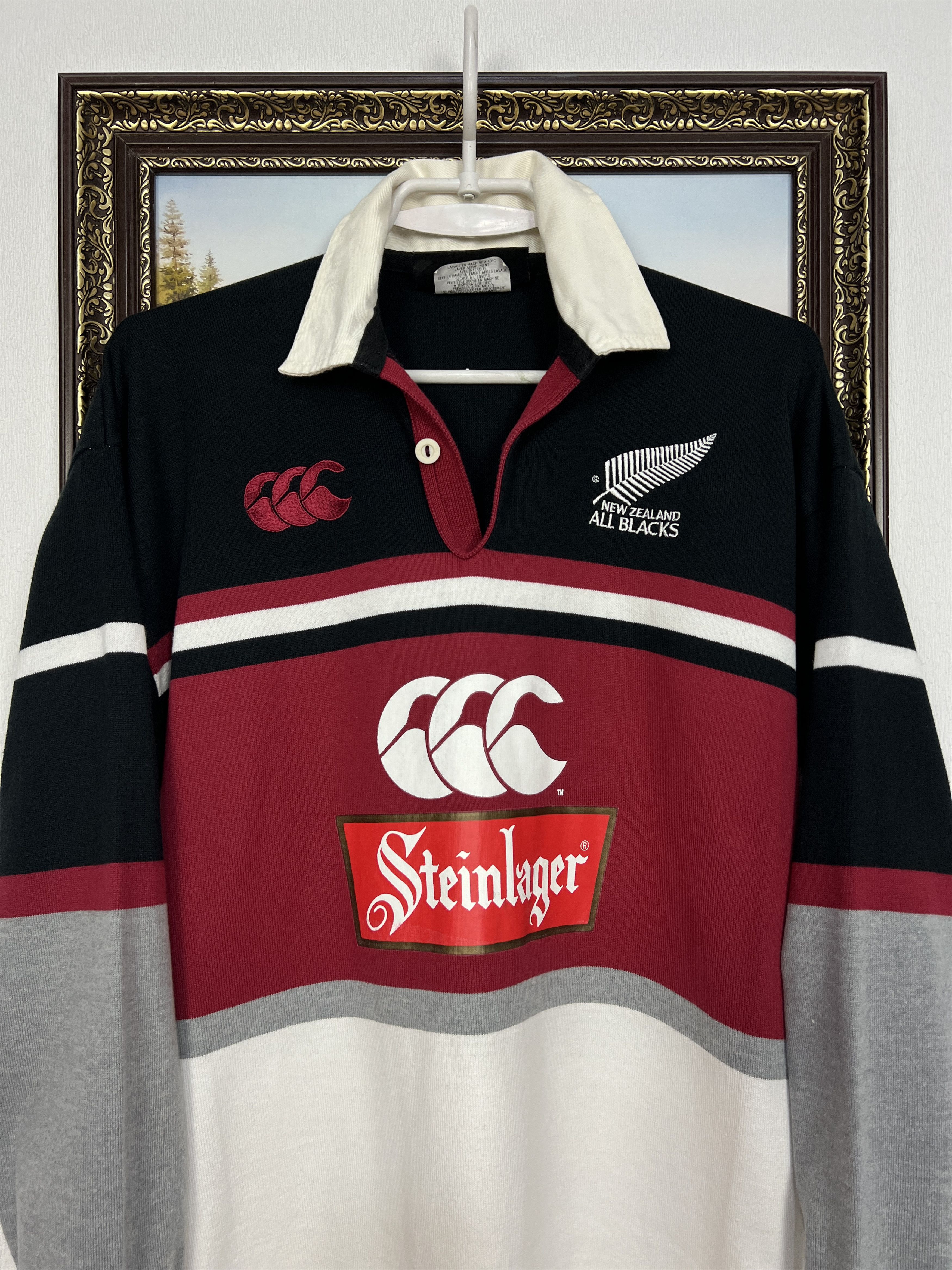 Canterbury All Blacks Retro Jersey Vintage Canterbury All Blacks