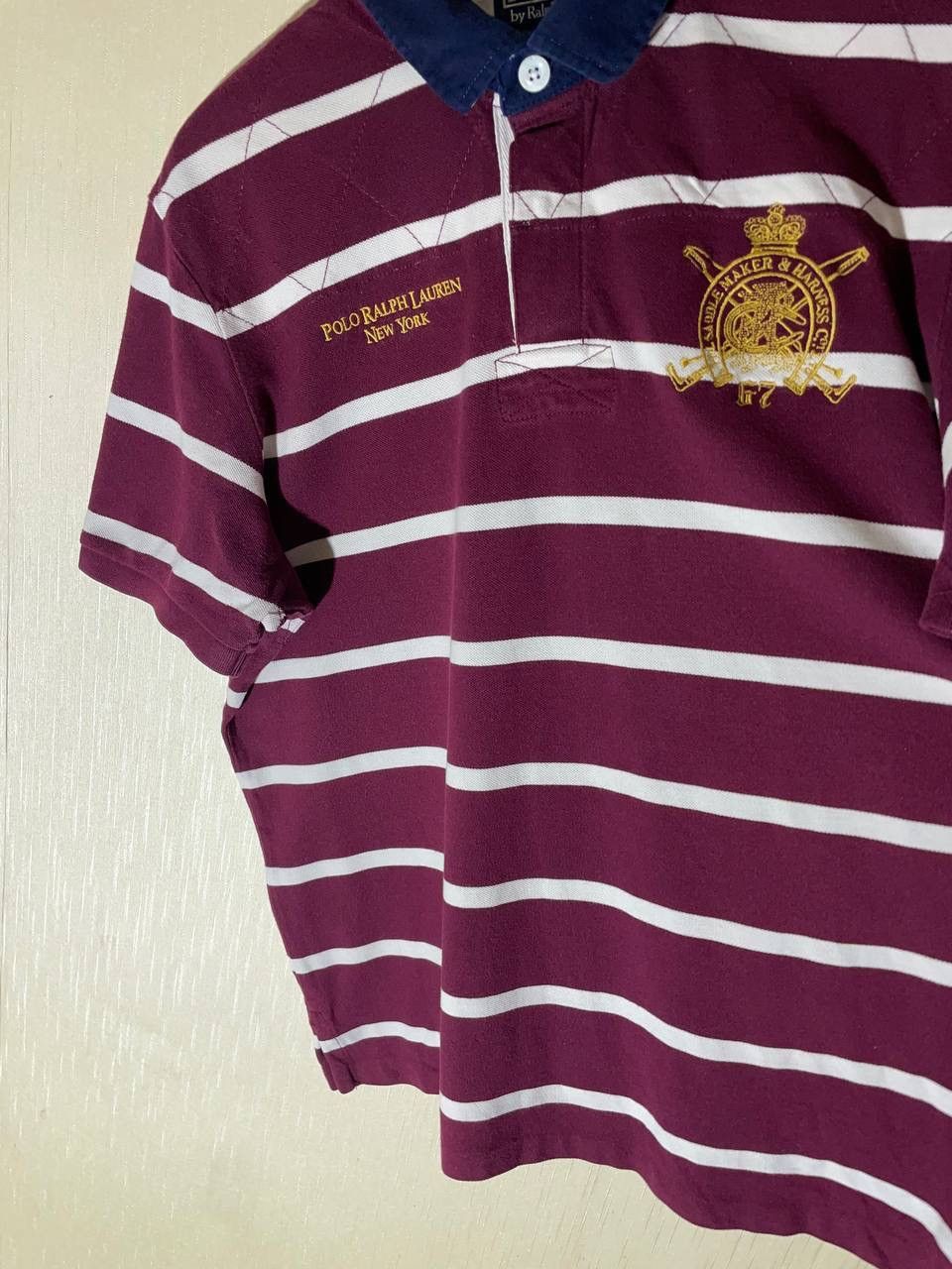 Polo Ralph Lauren × Ralph Lauren × Vintage Polo Ralph Lauren New York Vintage Chief Keef Polo Size US XXL / EU 58 / 5 - 6 Thumbnail