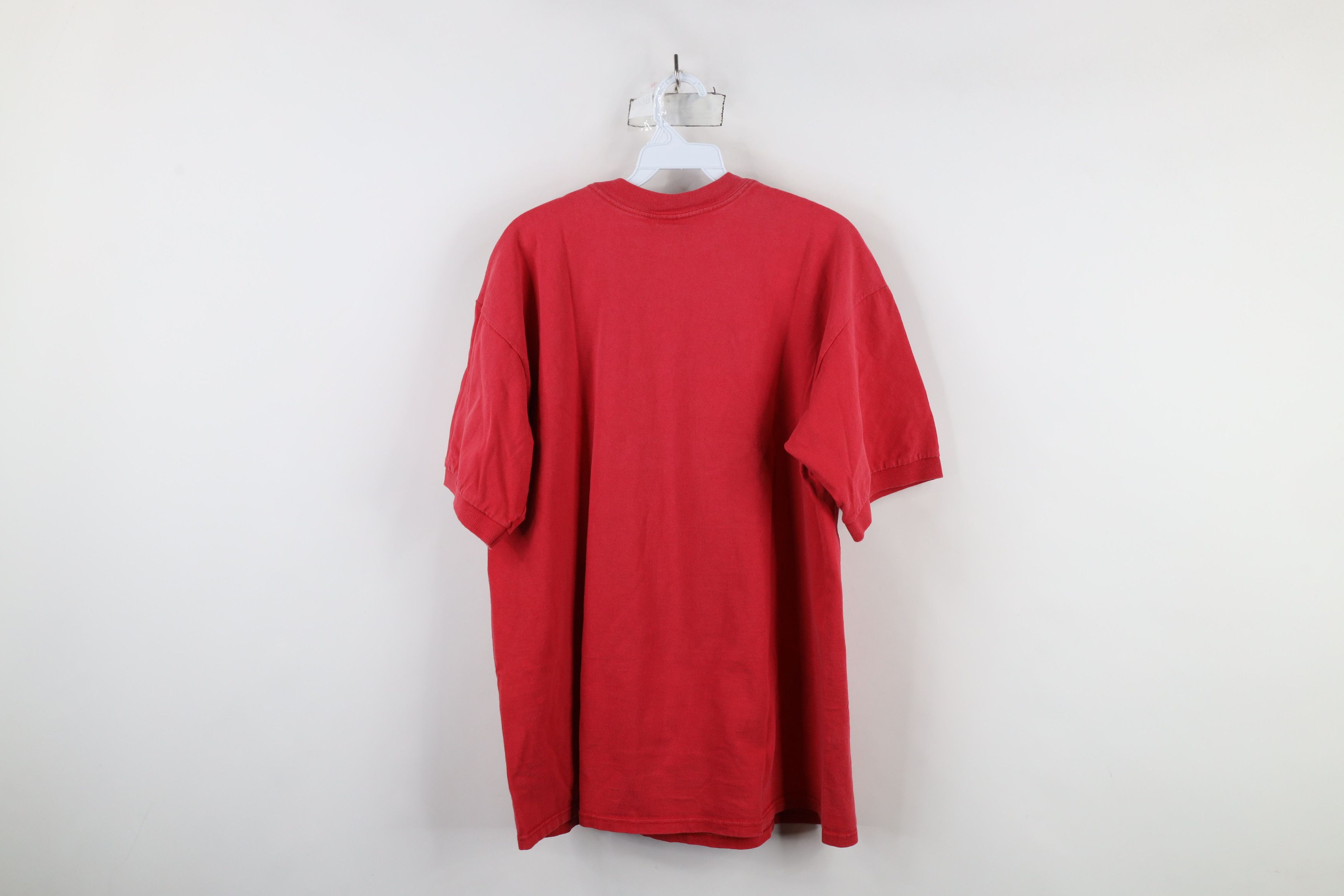 Vintage Vintage 90s Faded Ohio State University Football T-Shirt USA Size US L / EU 52-54 / 3 - 10 Thumbnail