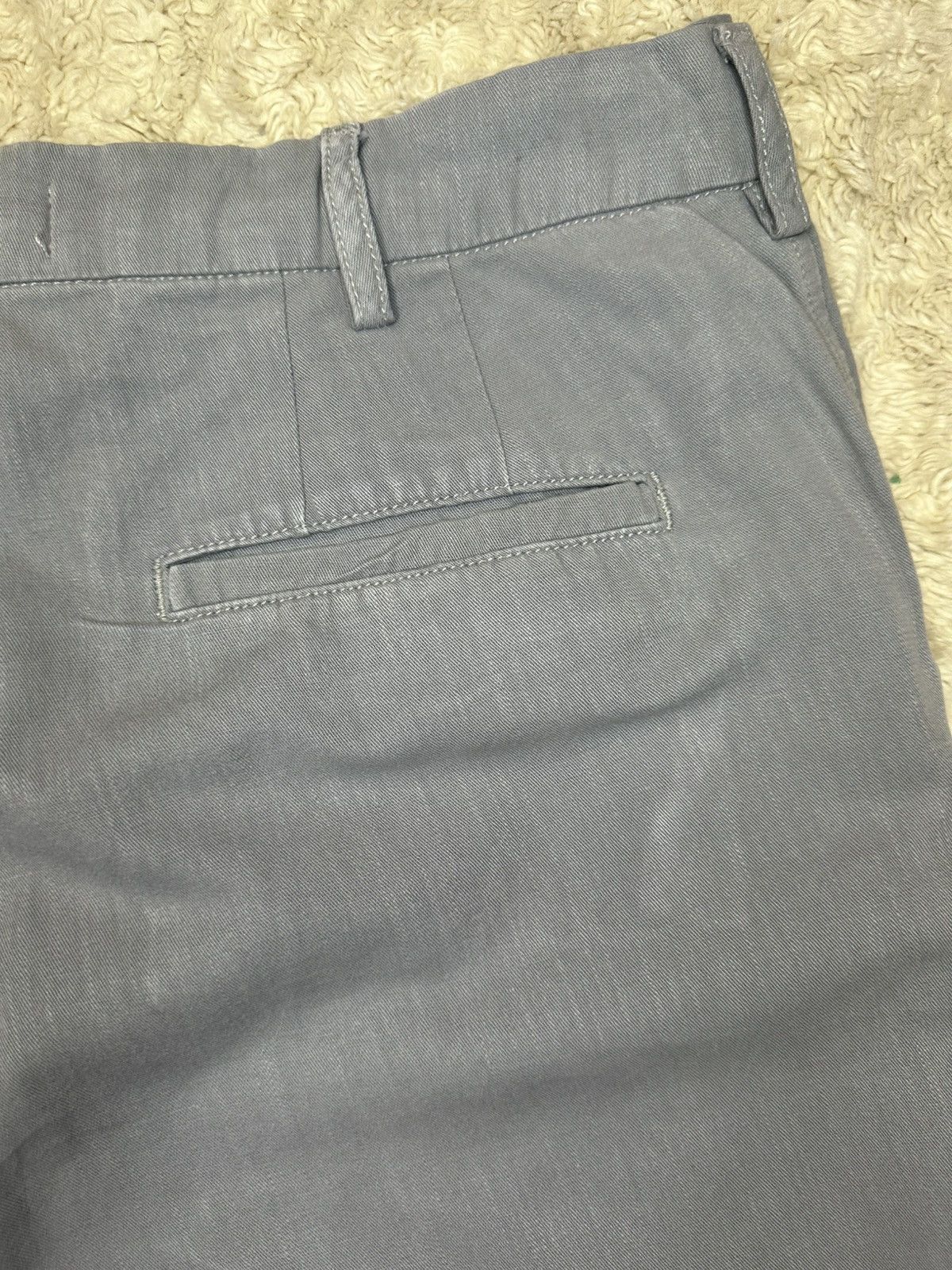 Vince Vince slate grey cotton-linen blend chino shorts Size 32 Size US 32 / EU 48 - 7 Thumbnail