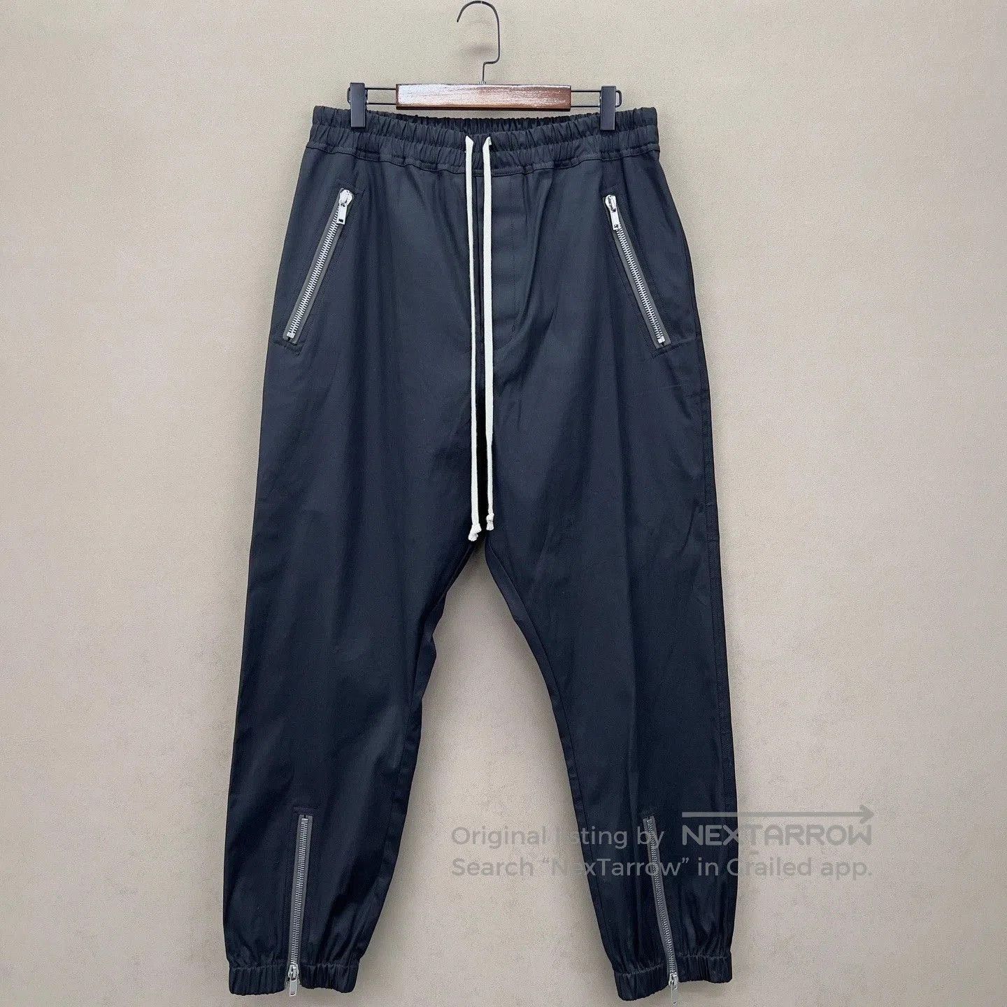 rick owens four zipper cargo pants.