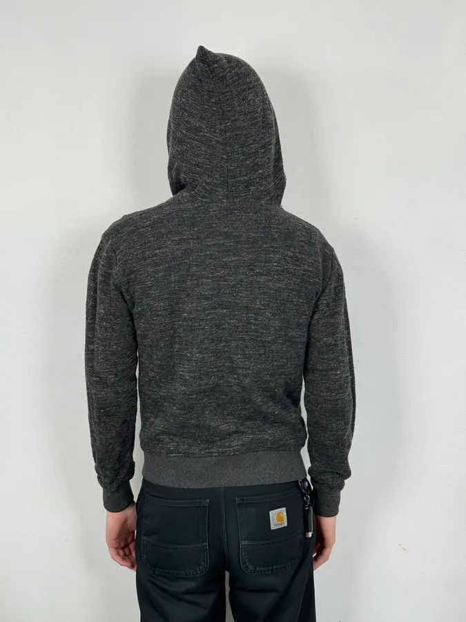 Daniele Alessandrini 2000s Daniele Alessandrini Asymmetrical Zip-Up Grey Hoodie Size US S / EU 44-46 / 1 - 3 Thumbnail