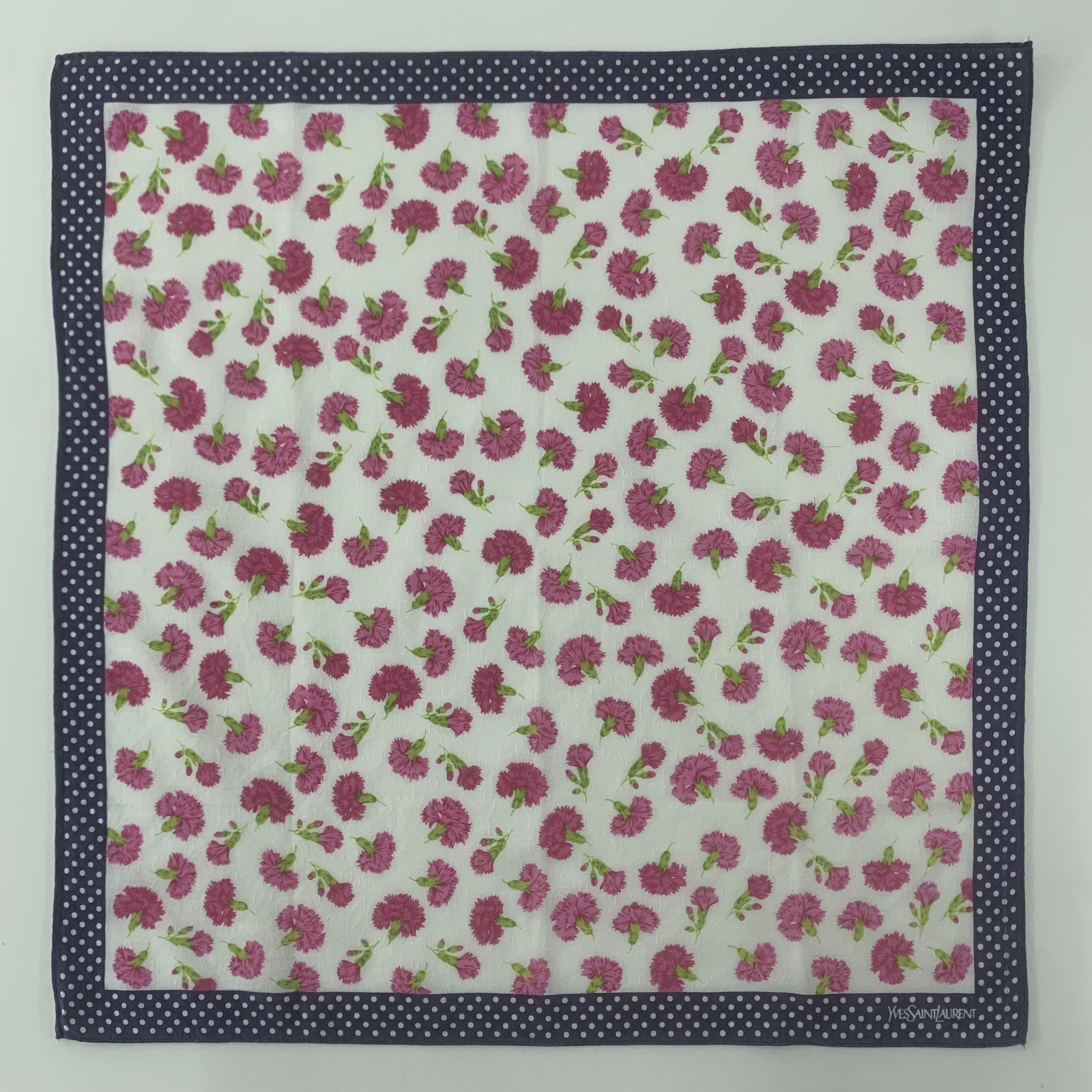 Yves Saint Laurent Yves Saint Lauren Handkerchief Bandana Neckerchief Square Size ONE SIZE - 2 Thumbnail