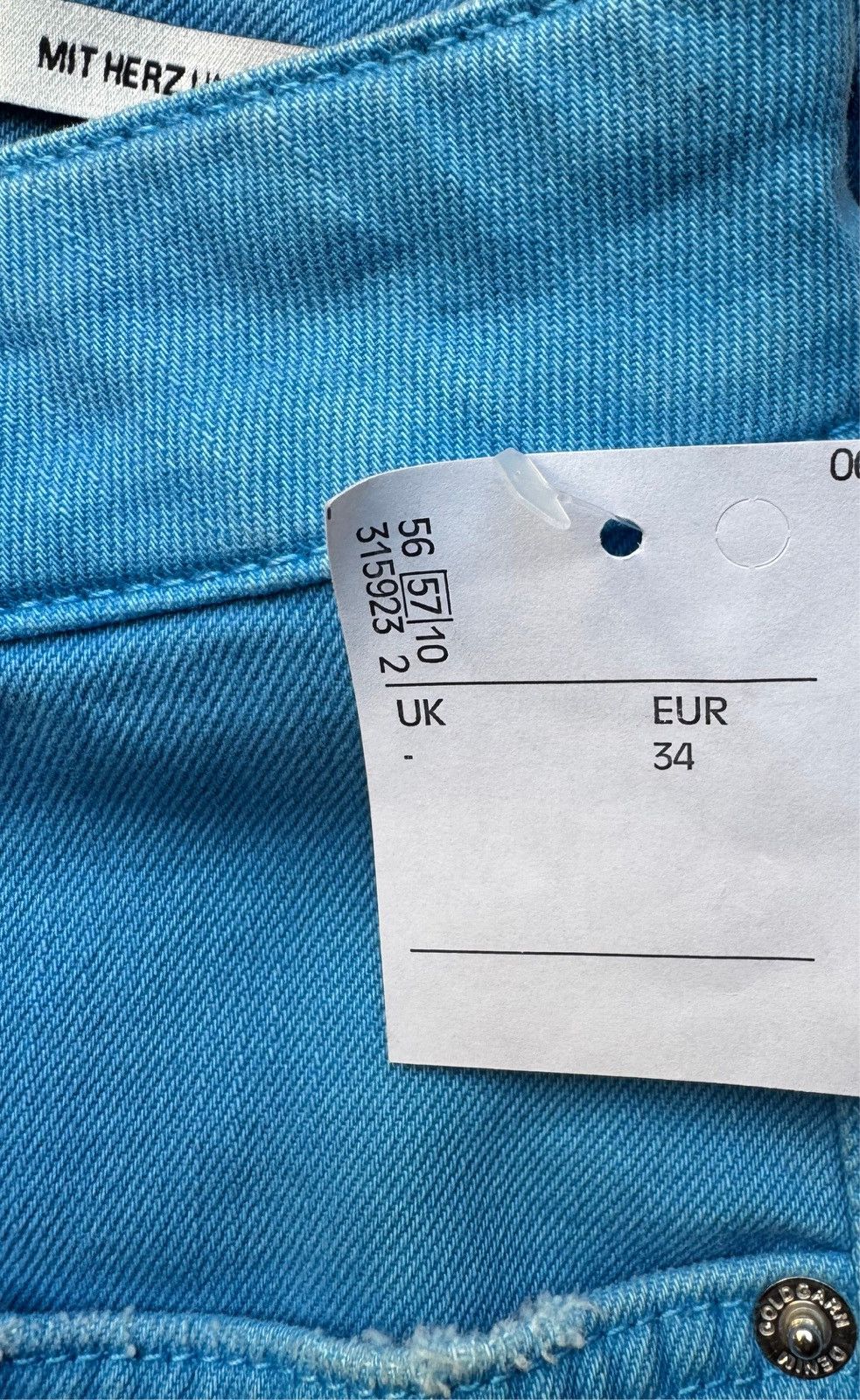 Other Shorts Goldgarn Denim. Size 34" / US 12 / IT 48 - 4 Thumbnail