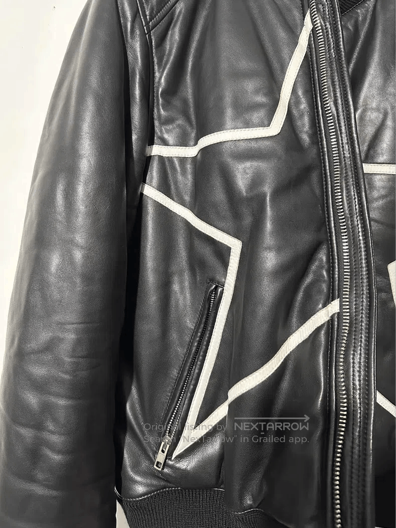 Givenchy Givenchy Size48 17fw Black Leather Jacket Size US M / EU 48-50 / 2 - 3 Thumbnail