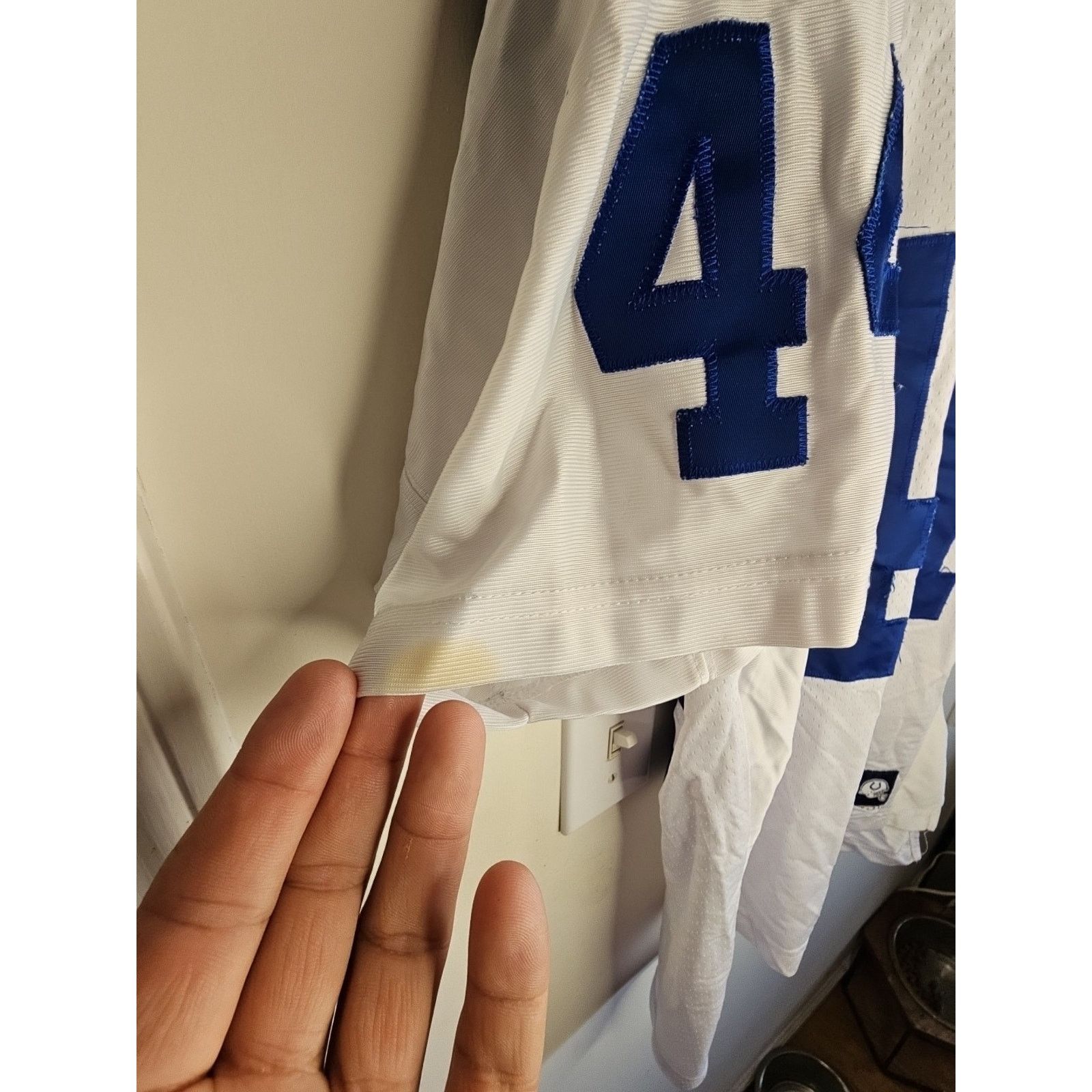 Reebok Dallas Clark #44 Reebok Jersey NFL Indianapolis Colts Mens S Size US S / EU 44-46 / 1 - 7 Thumbnail